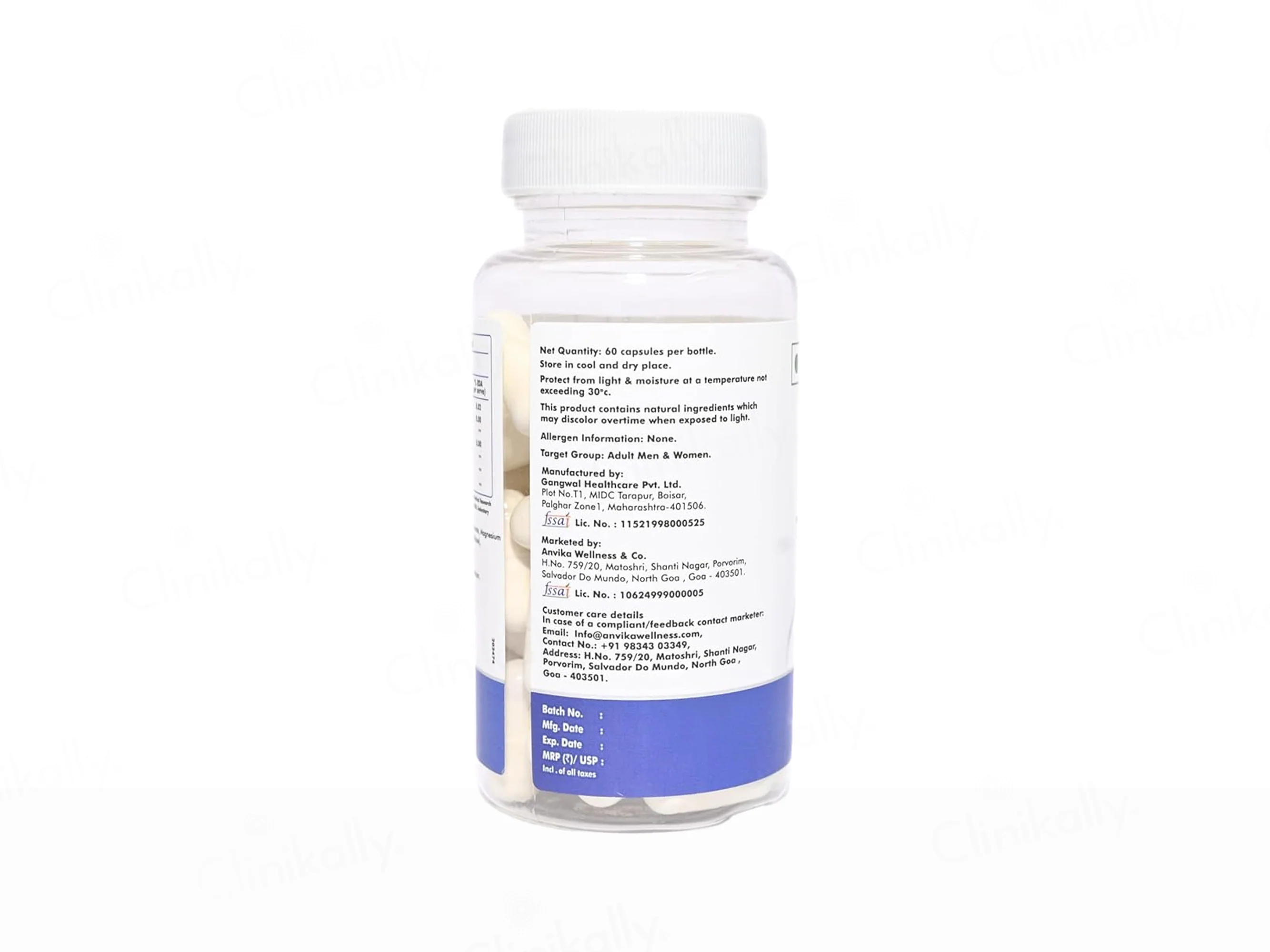 Anvika Mg3 Triple Magnesium Nutraceutical Capsule - Image 3