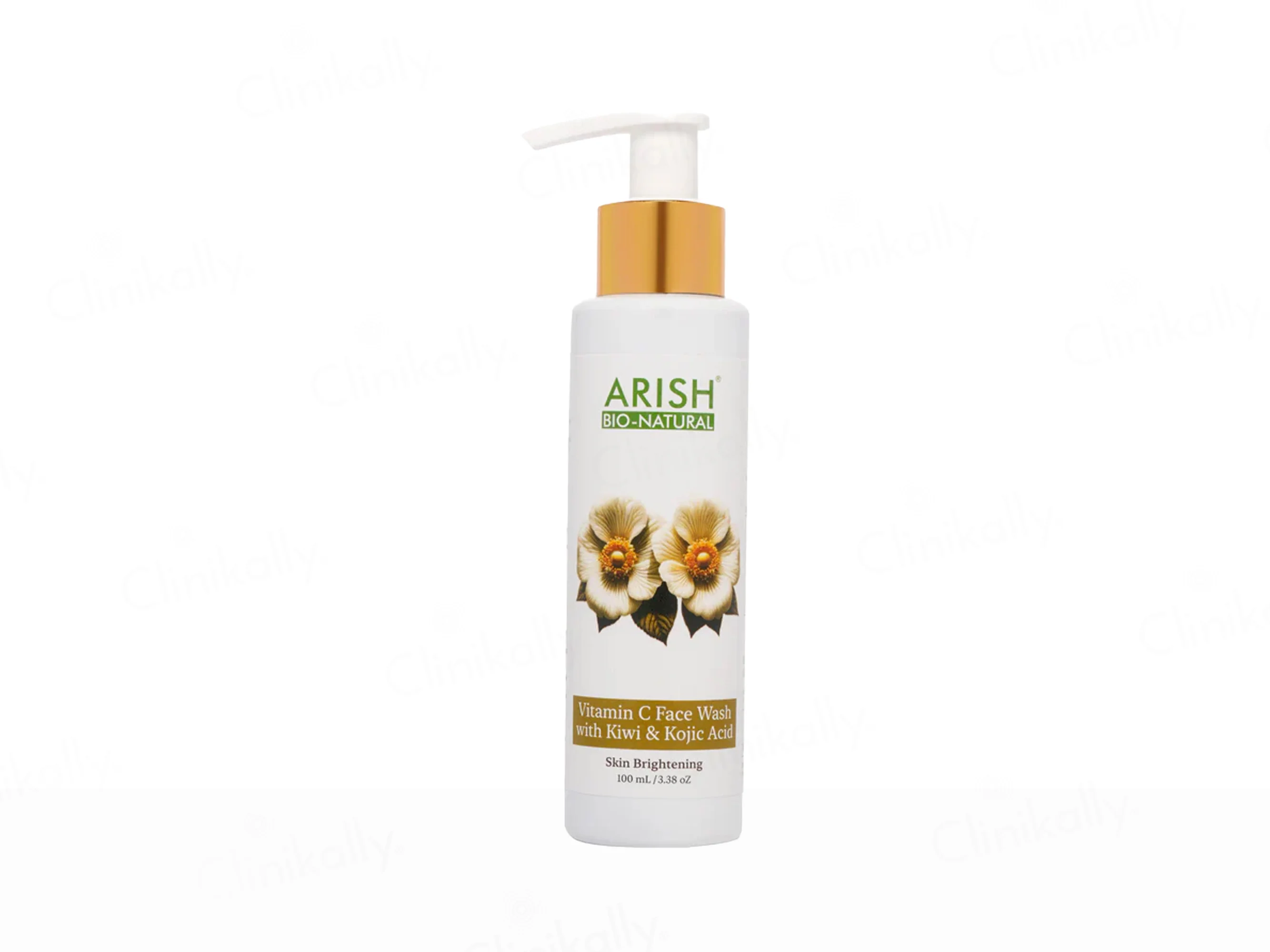 Arish Bio-Natural Vitamin C Skin Brightening Face Wash With Kiwi & Kojic Acid - Image 5