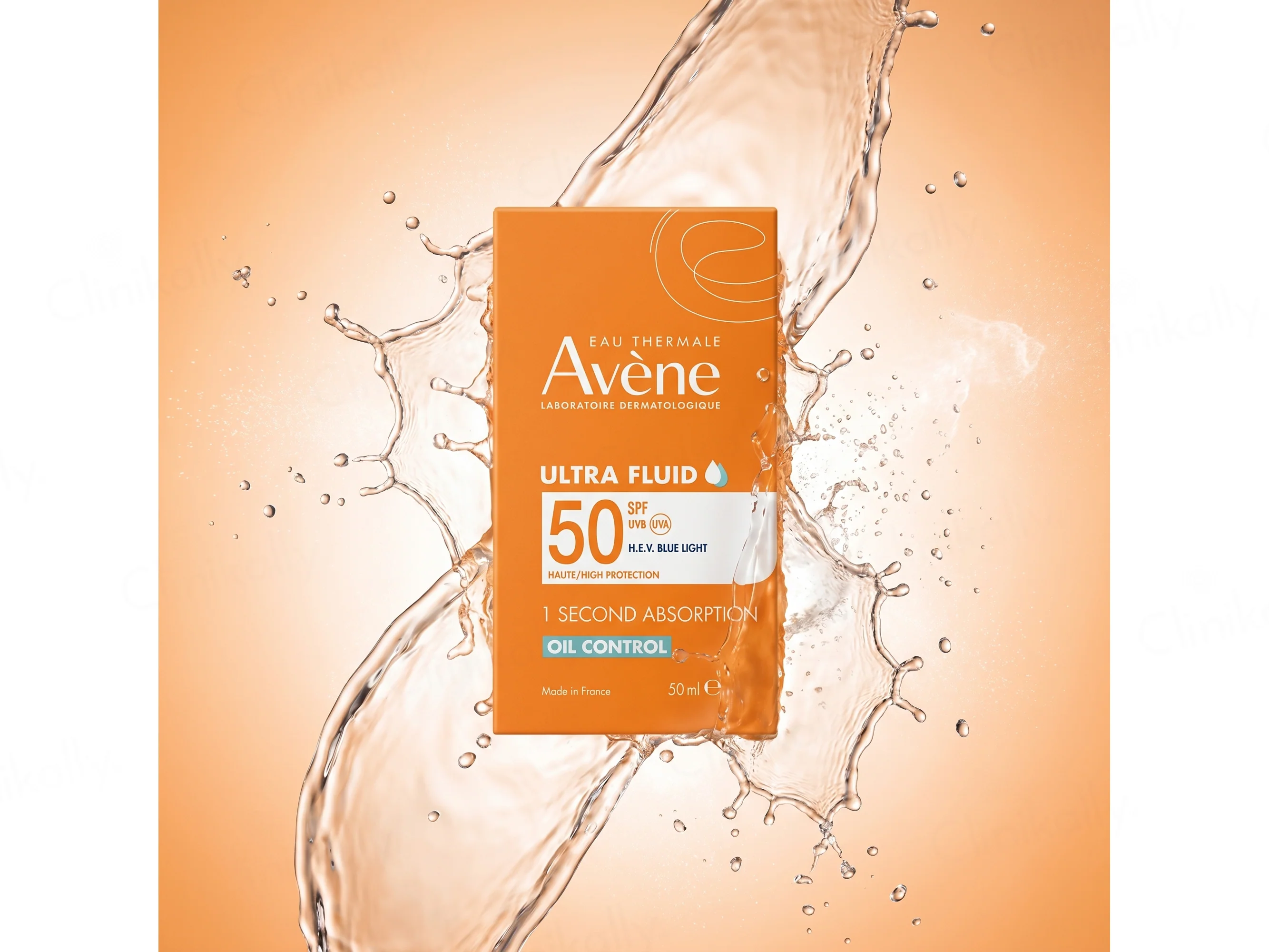 Avene Ultra Fluid Oil Control Sunscreen SPF 50 - Image 3