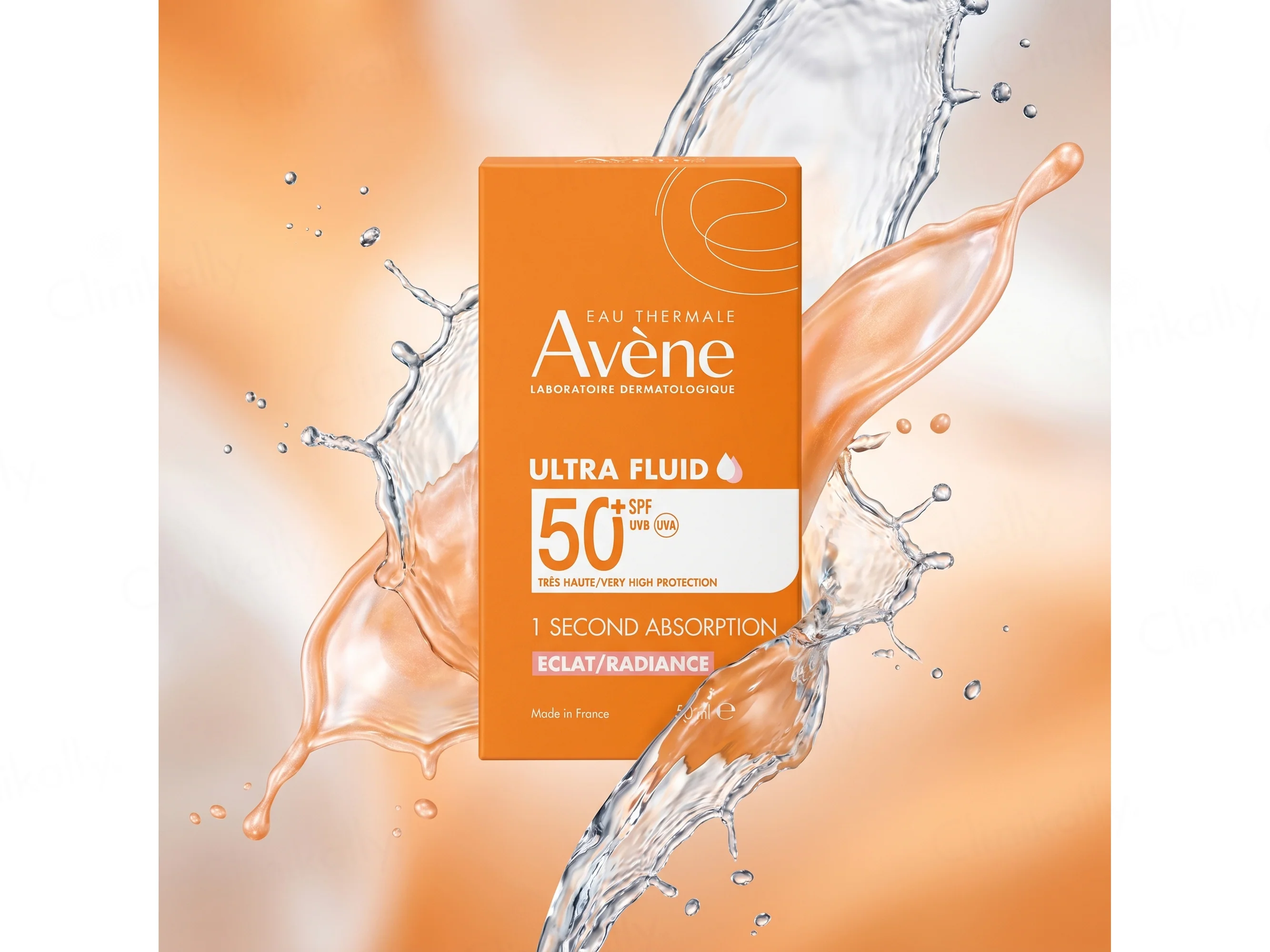 Avene Ultra Fluid Radiance Sunscreen SPF 50+ - Image 3