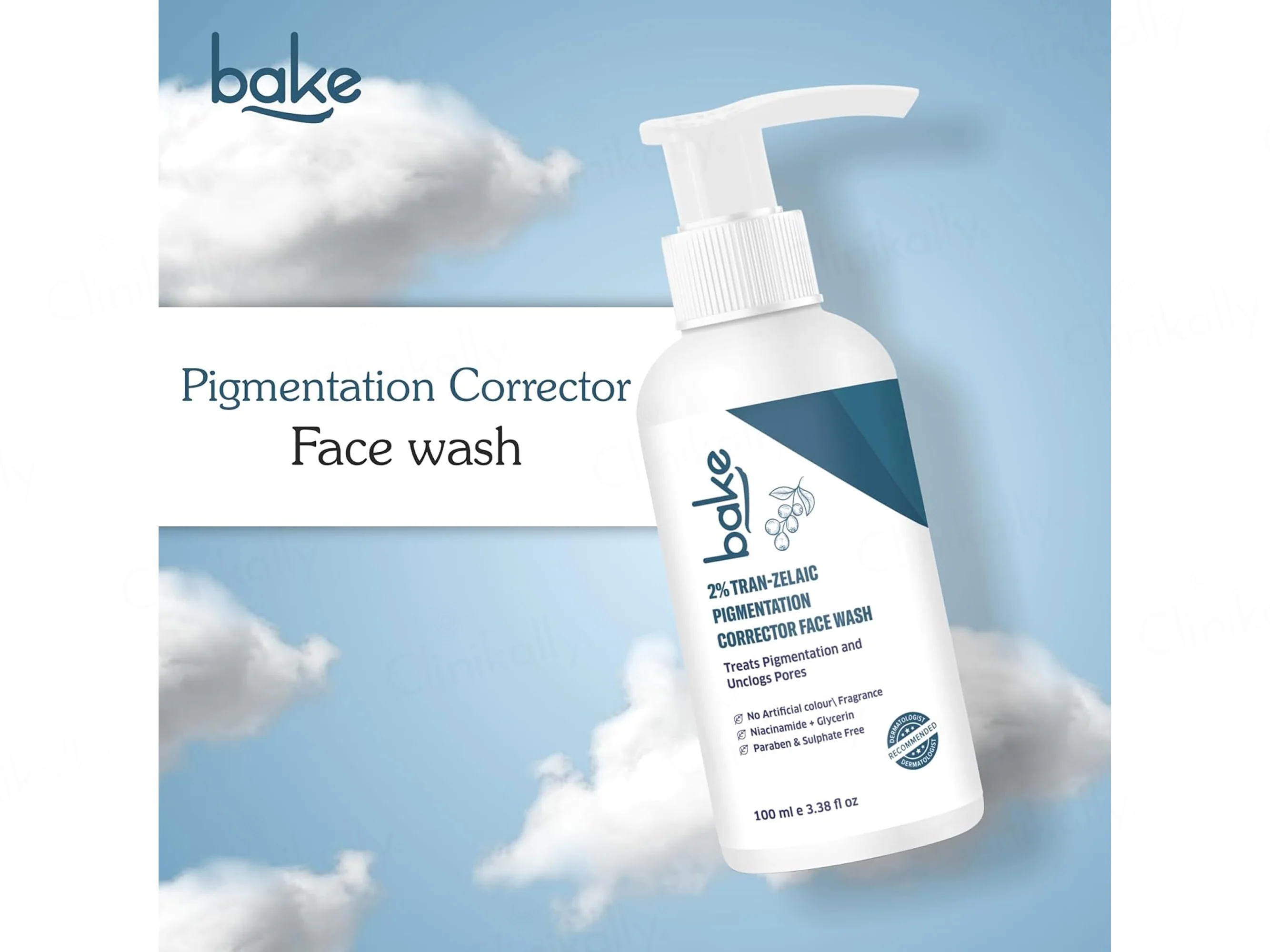 BAKE 2% Trans-Zelaic Pigmentation Corrector Face Wash - Image 5
