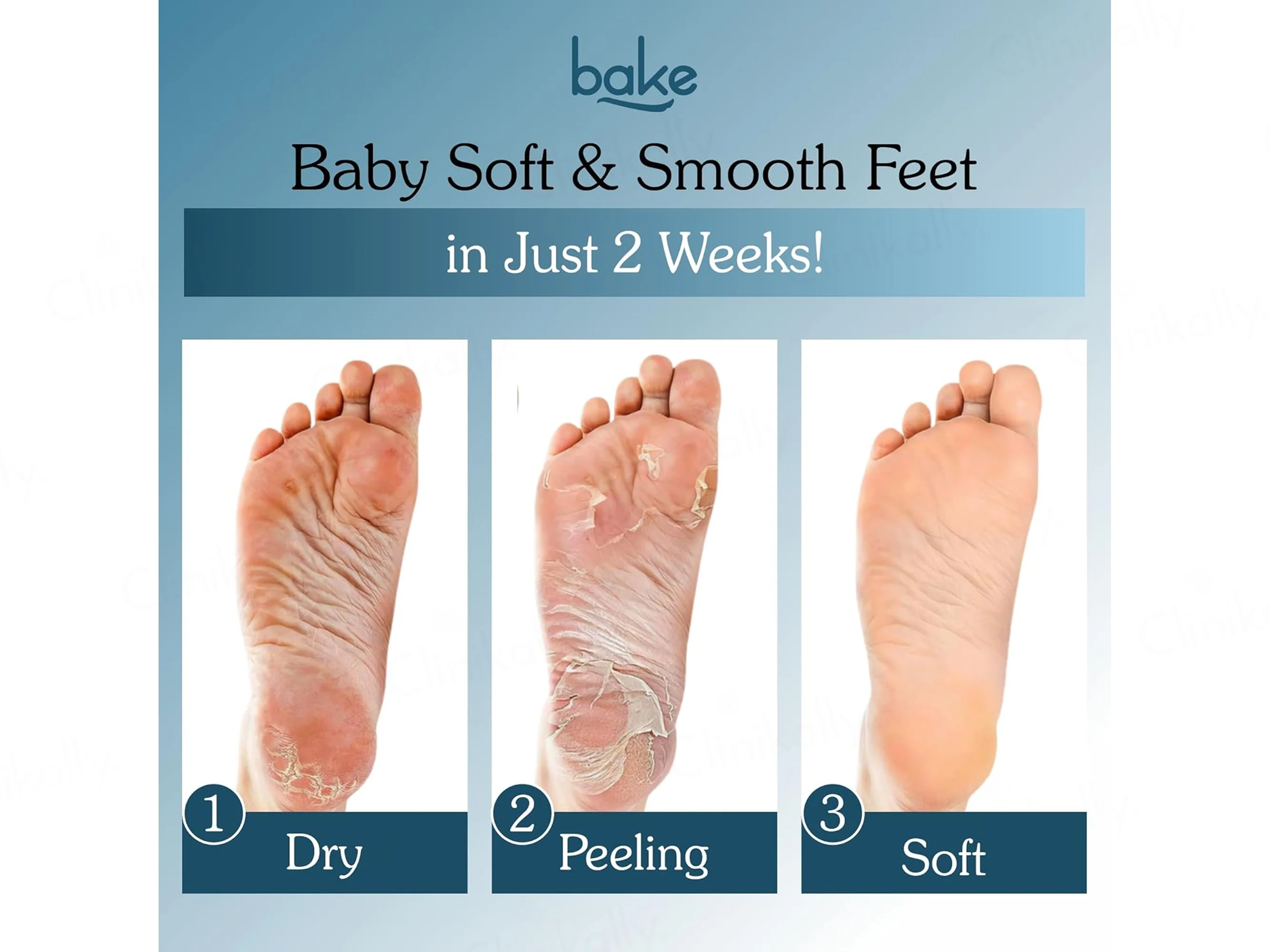BAKE AHA + BHA Exfoliating Foot Peel Mask - Image 4