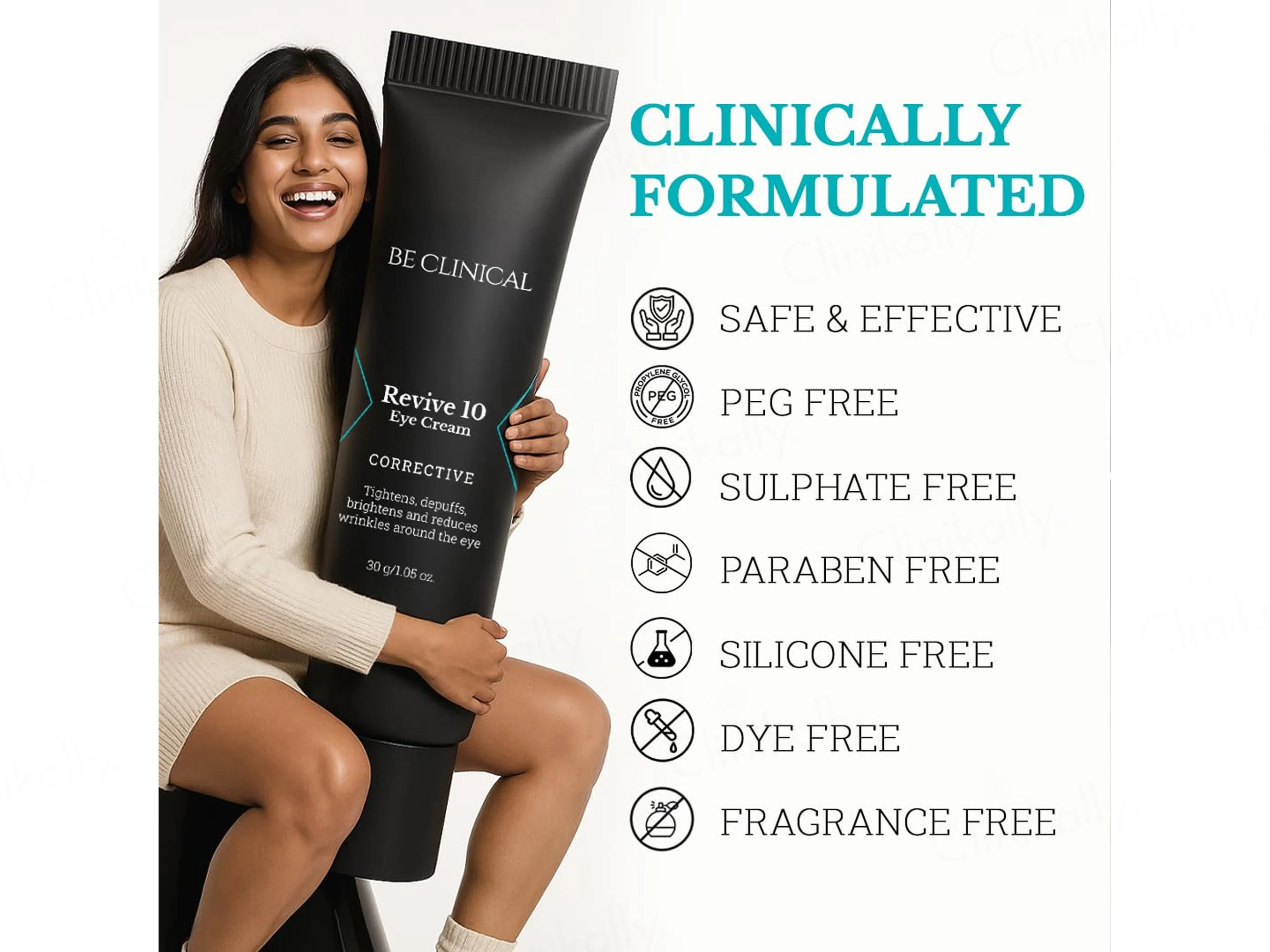Be Clinical Revive 10 Eye Cream - Image 3