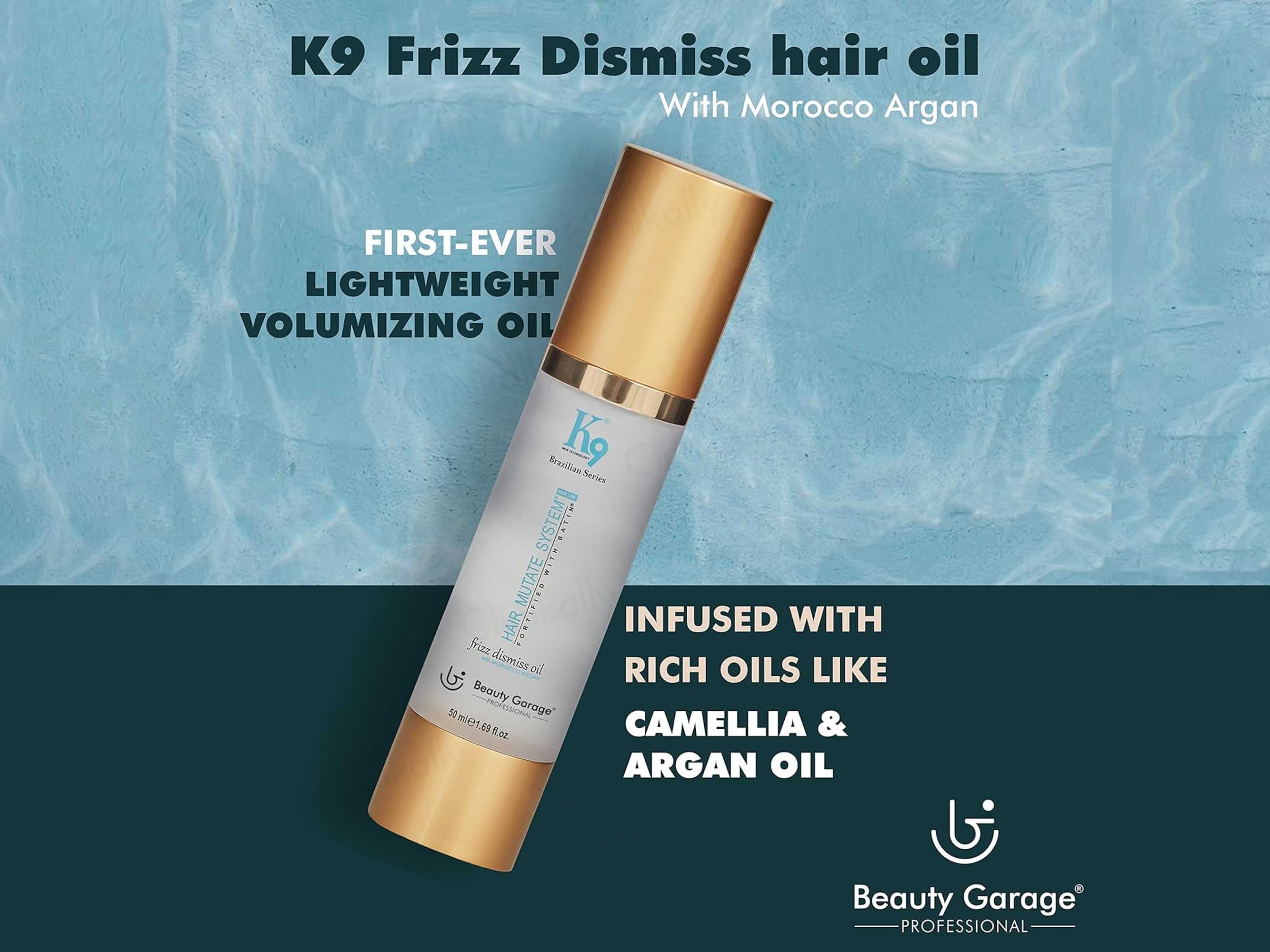 Beauty Garage K9 Frizz Dismiss Hair Oil - Image 3