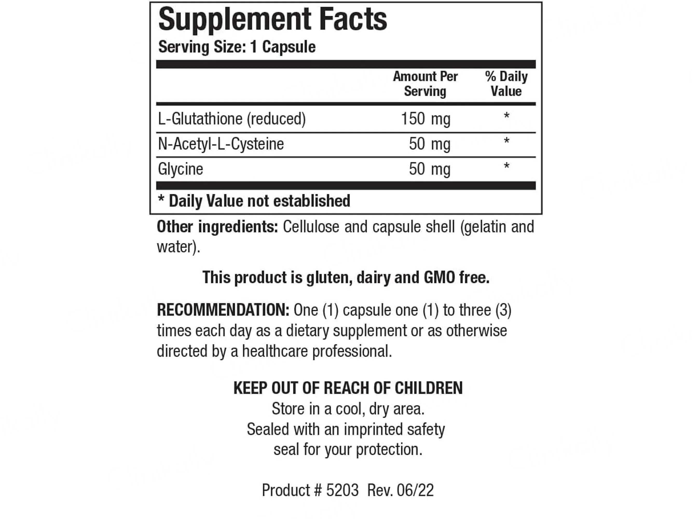 Biotics Research GSH-Plus Dietary Supplement Softgel Capsule - Image 2
