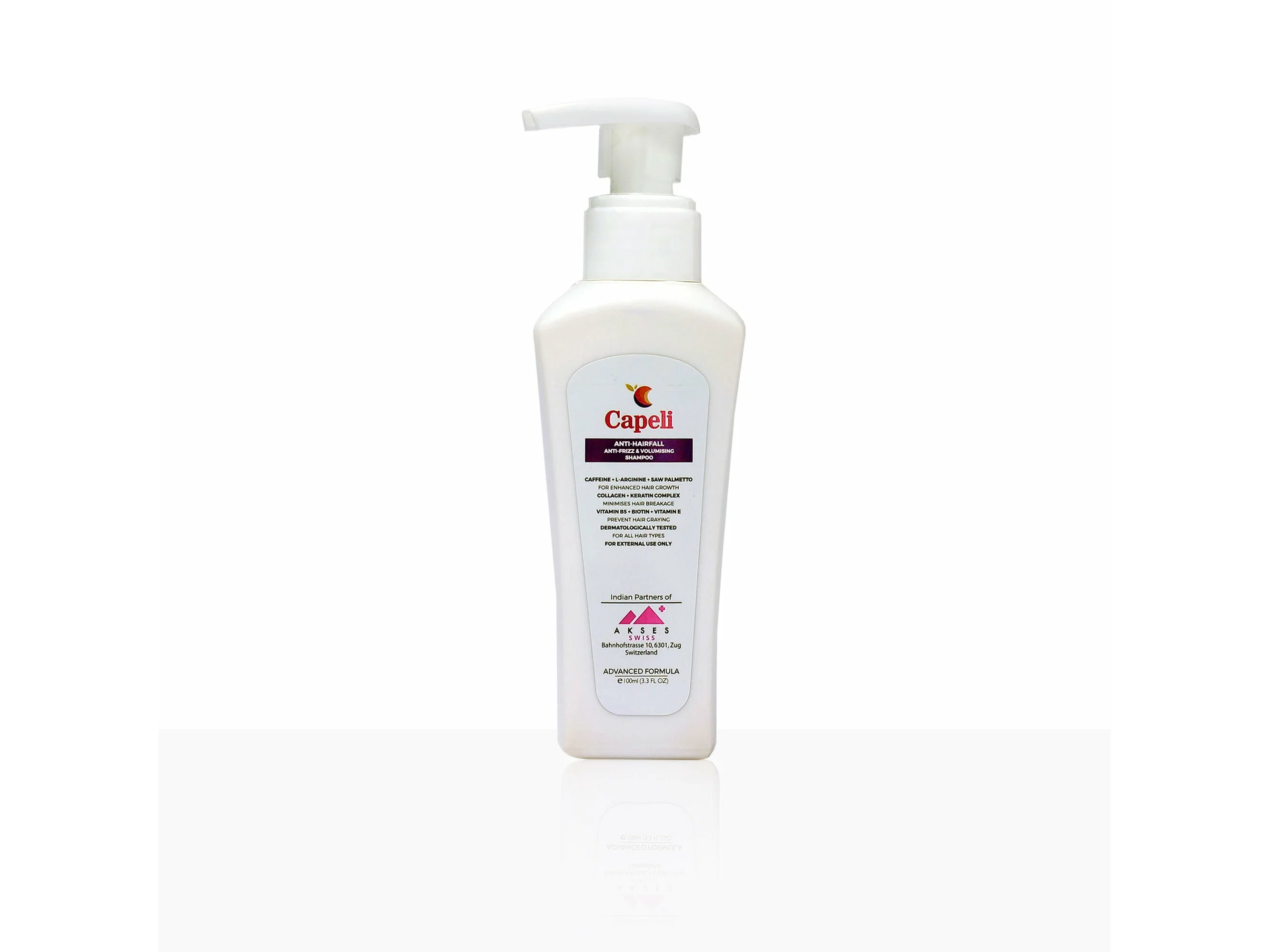 Capeli Anti-Hairfall Anti-Frizz & Volumising Shampoo - Image 3
