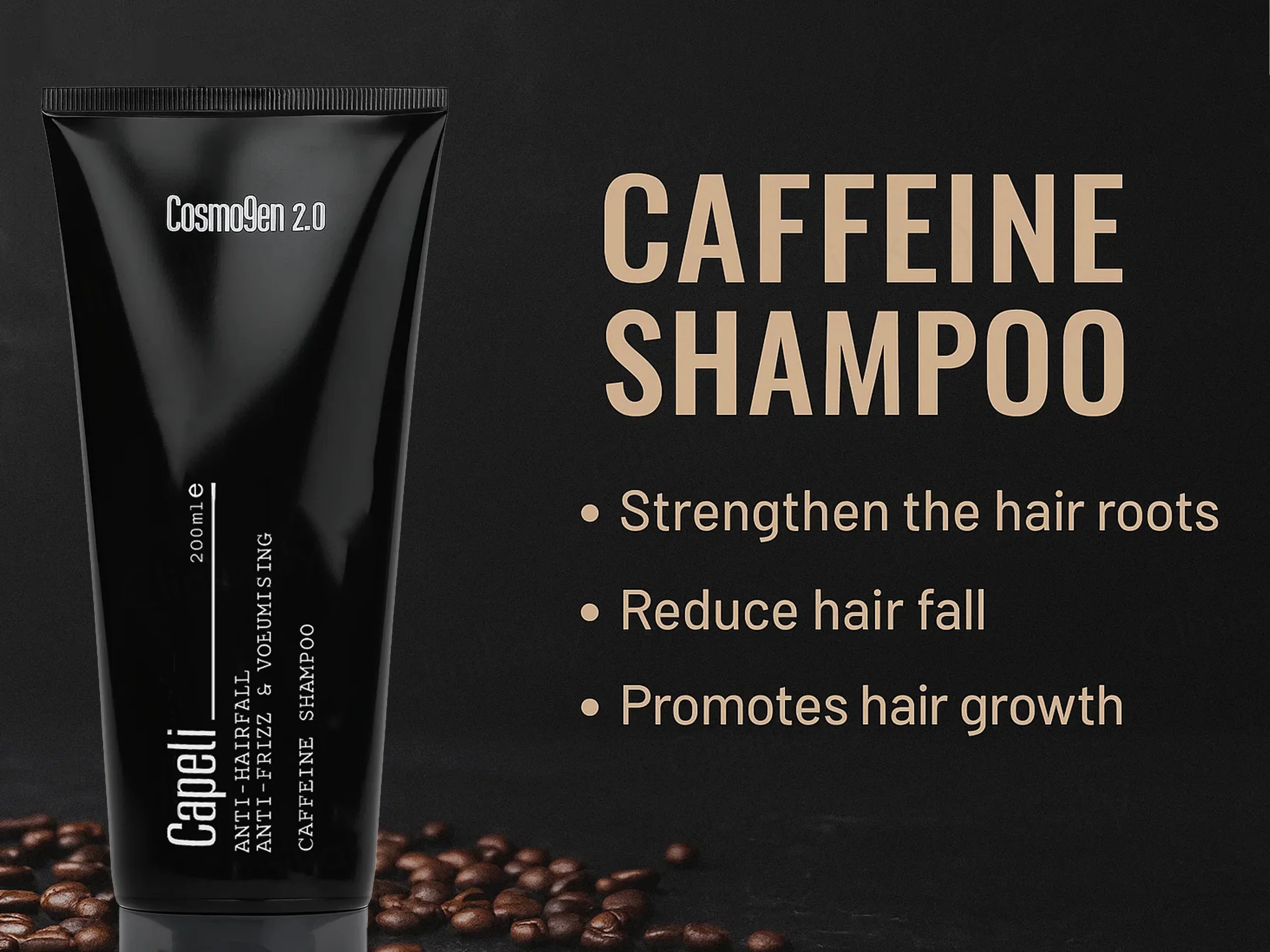 Capeli Anti-Hairfall Anti-Frizz & Volumising Shampoo - Image 5