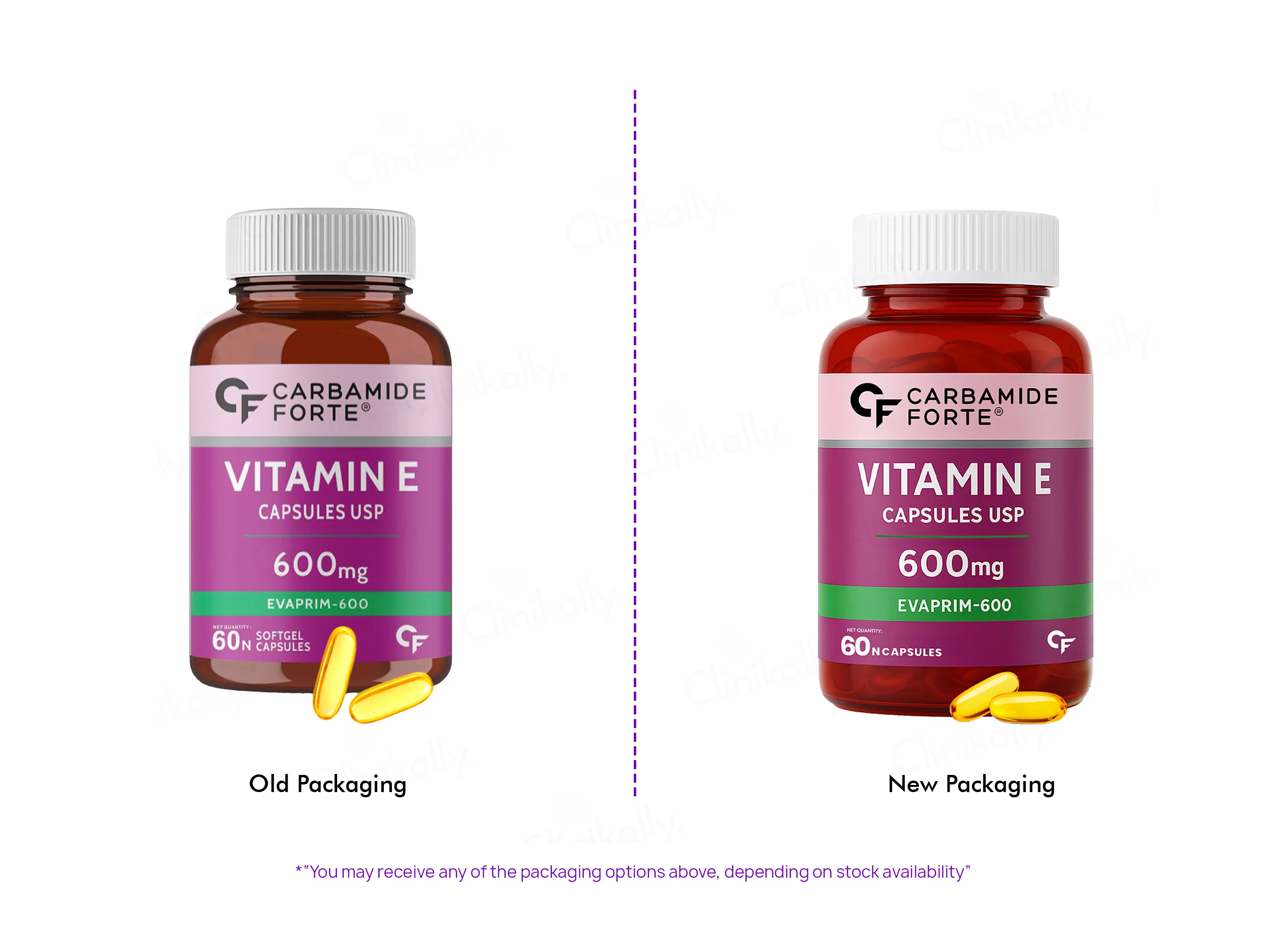 Carbamide Forte Vitamin E 600mg Capsule - Image 2