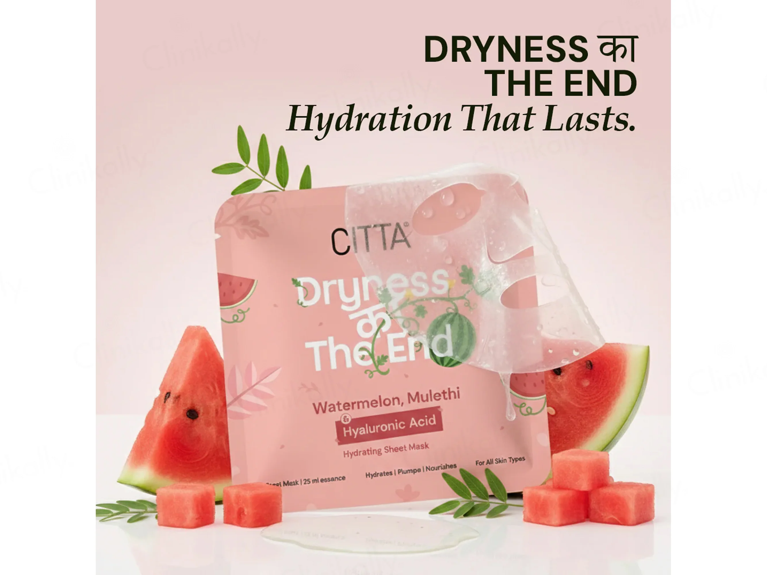 CITTA Dryness Ka The End Hydrating Face Sheet Mask - Image 3