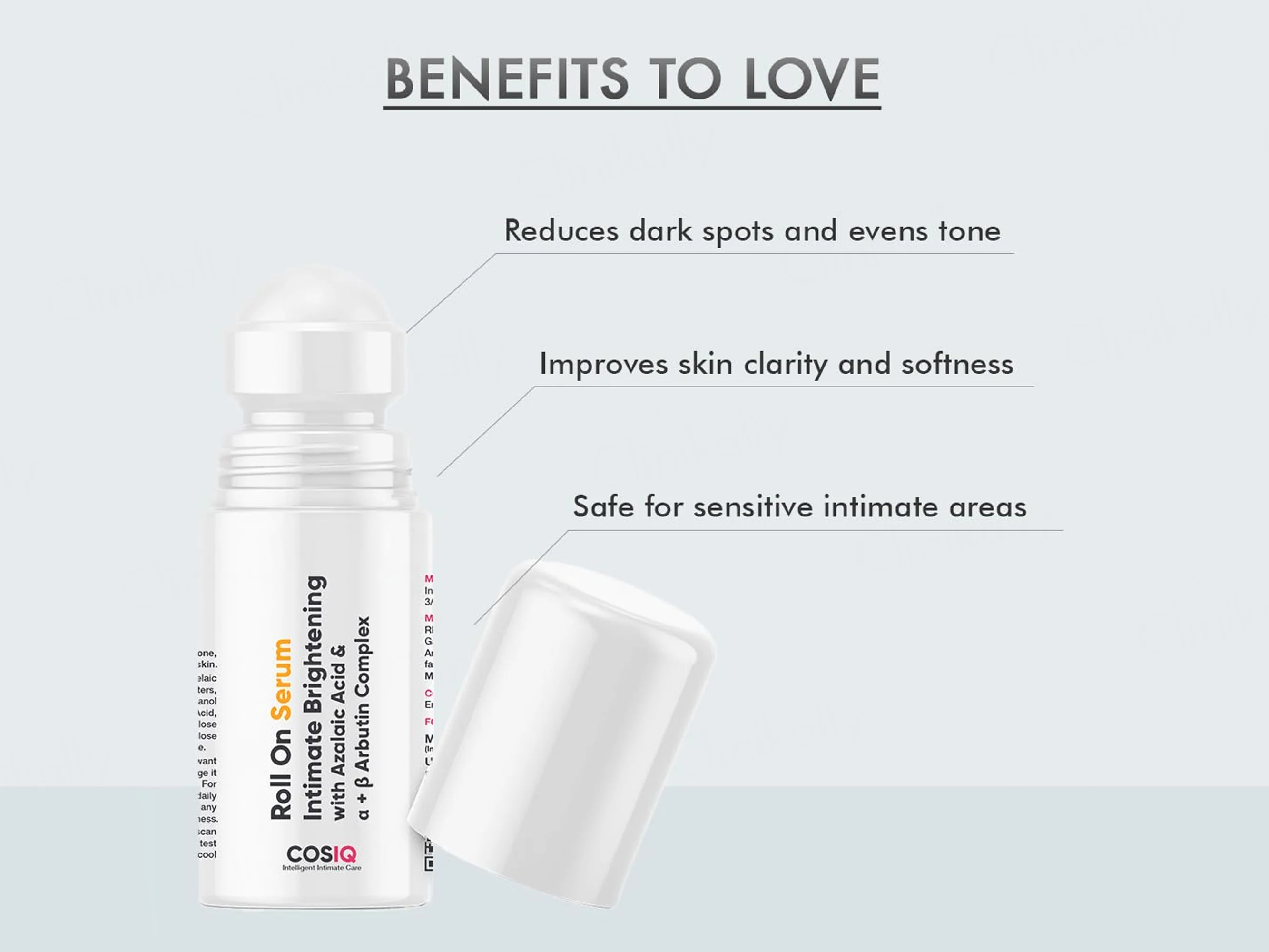 CosiQ Intimate Brightening Roll-On Serum - Image 3