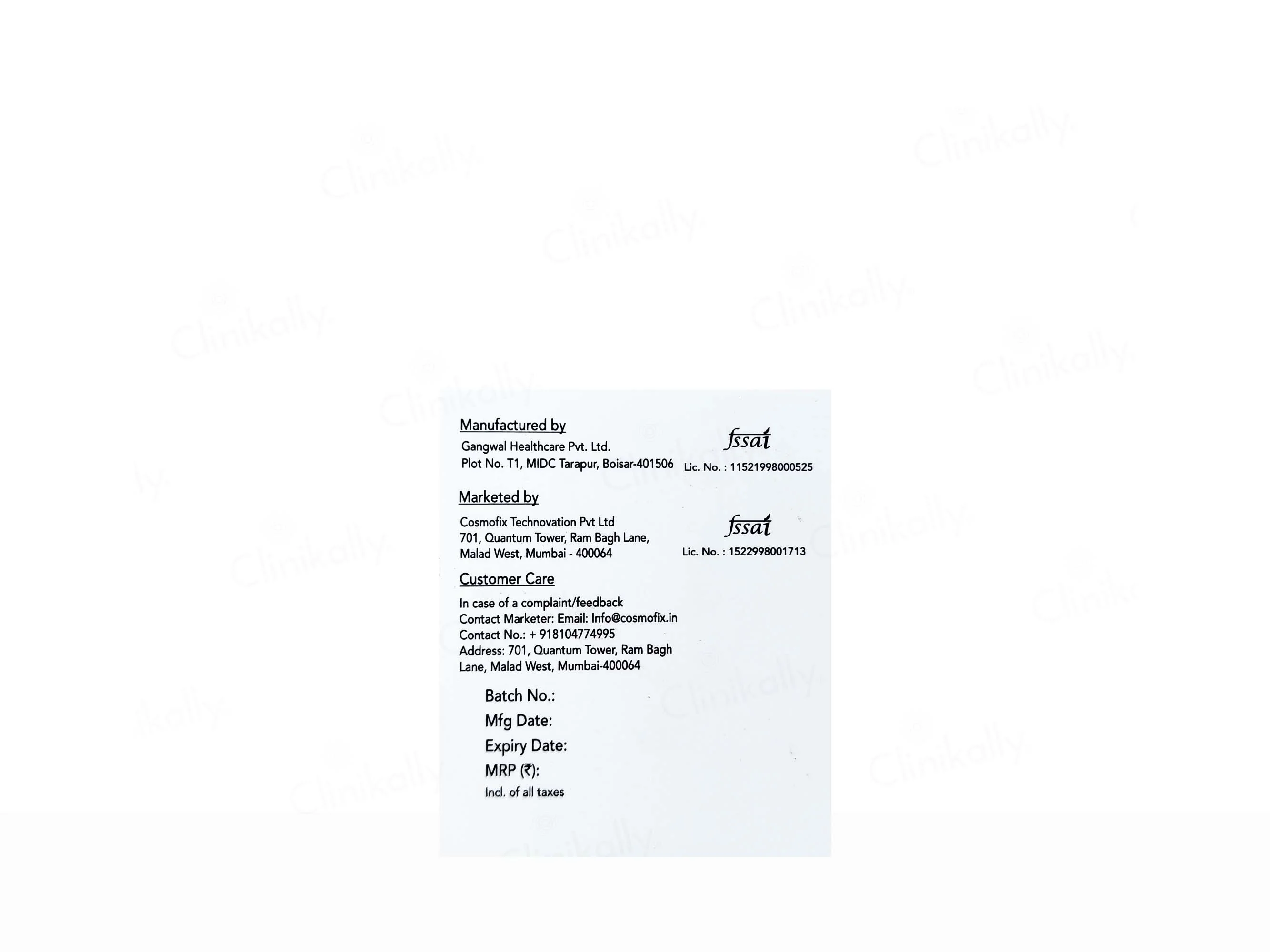 Cosmofix GMP Ultimate Hair Care Tablet Kit - Image 6