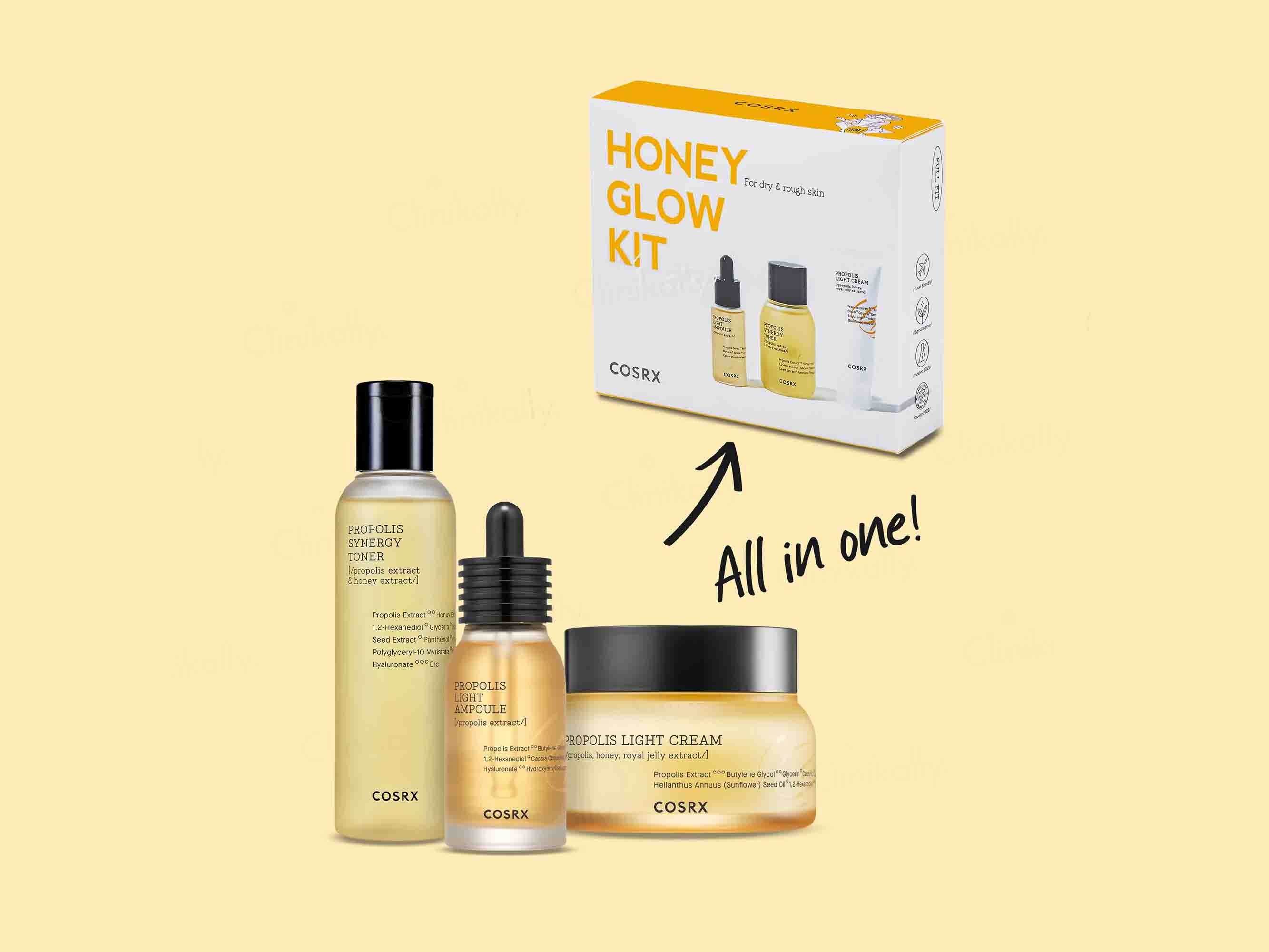 COSRX Honey Glow 3-Step Kit For Dry & Rough Skin - Image 7