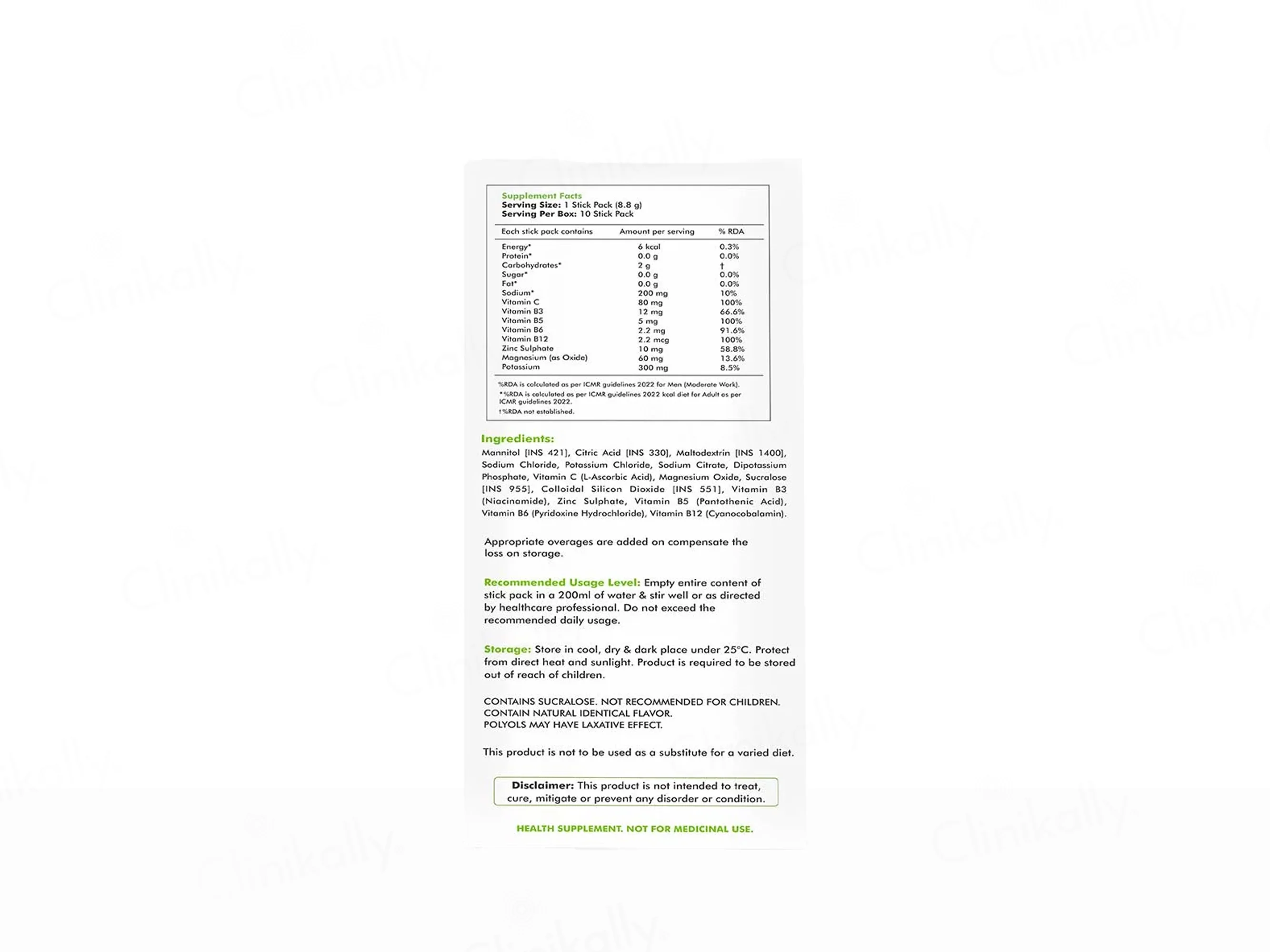 Dr. Morepen Hydrolyte Electrolyte & Vitamin Drink Mix - Image 12
