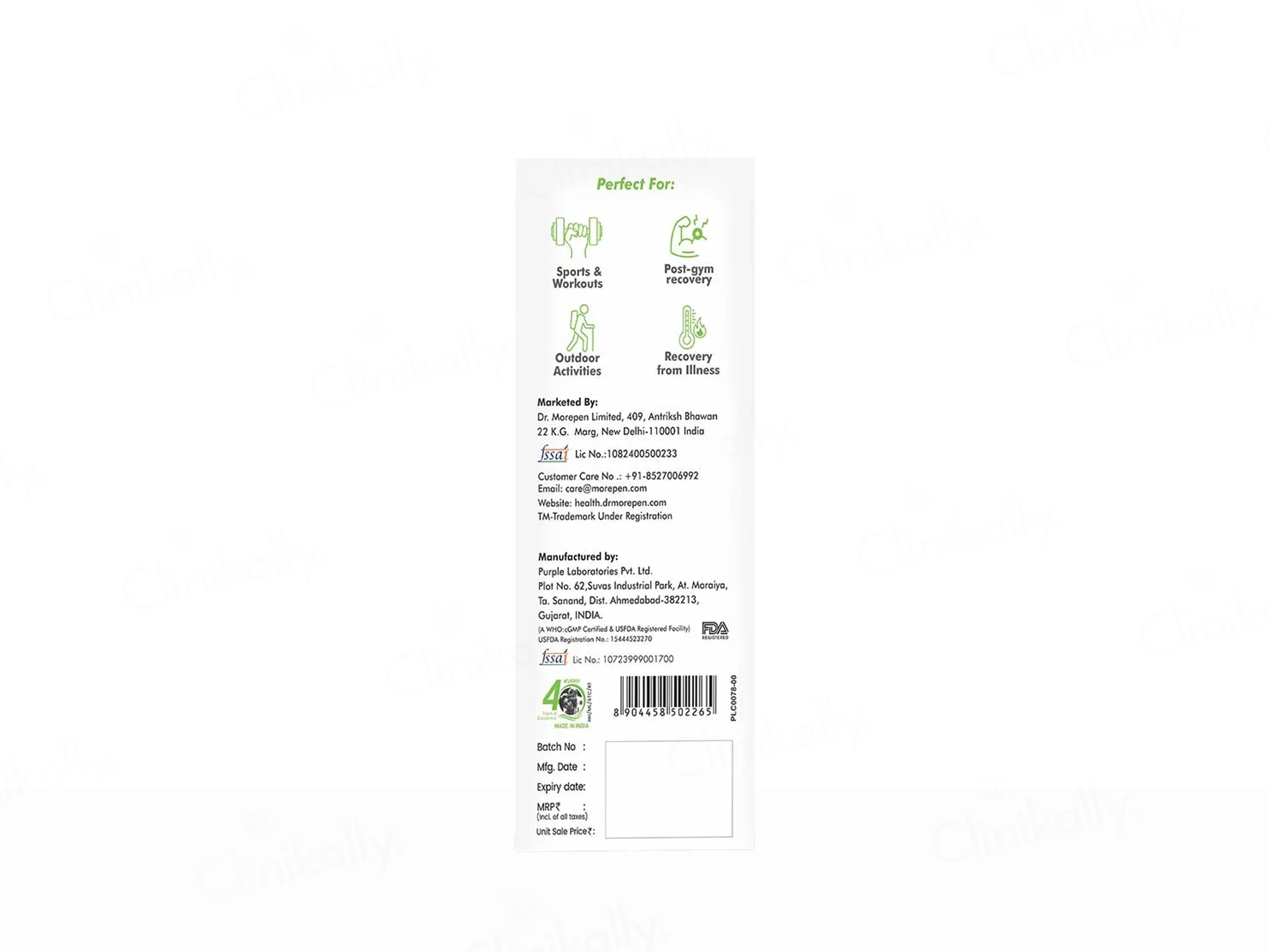 Dr. Morepen Hydrolyte Electrolyte & Vitamin Drink Mix - Image 13
