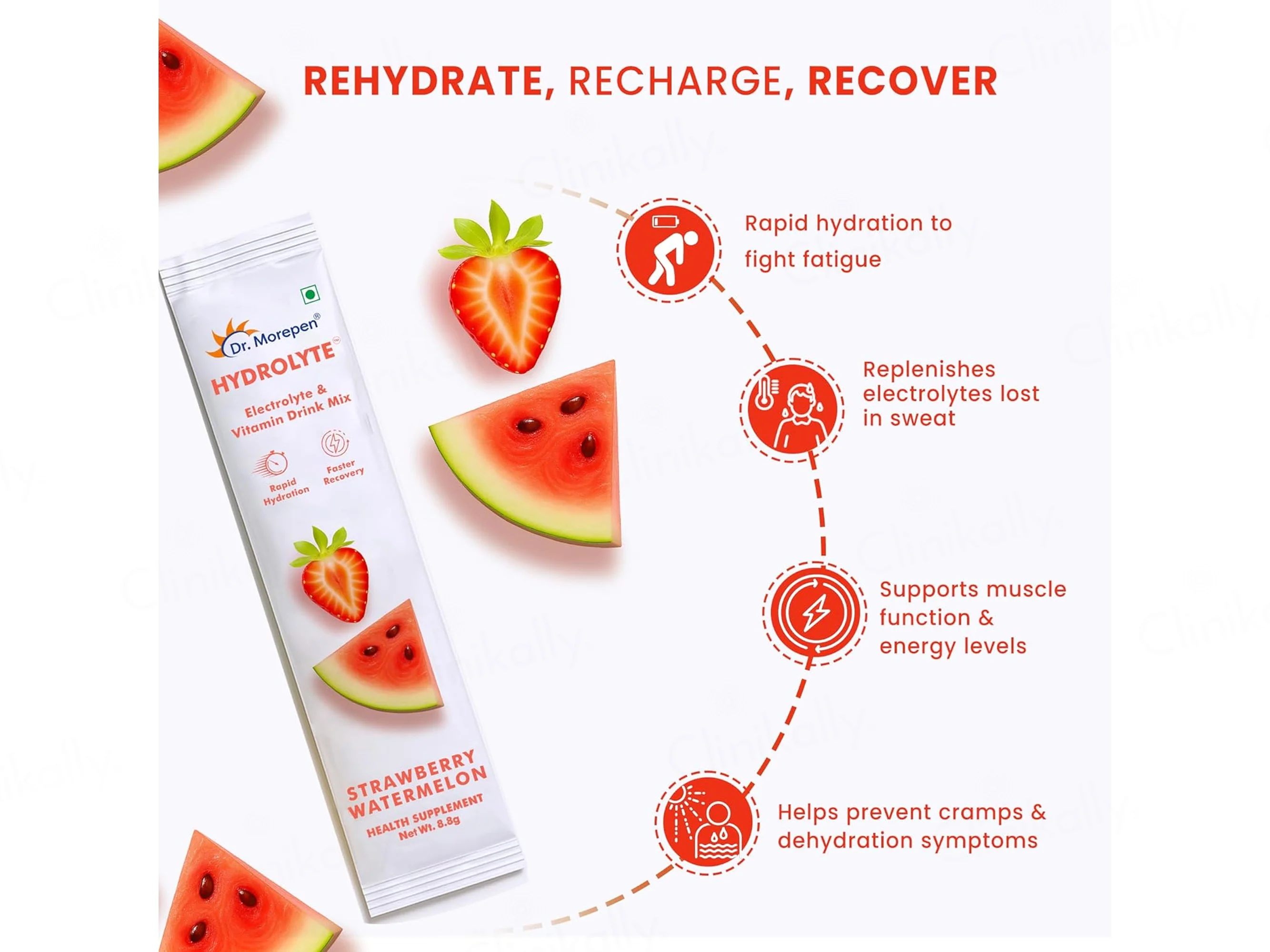 Dr. Morepen Hydrolyte Electrolyte & Vitamin Drink Mix - Image 3