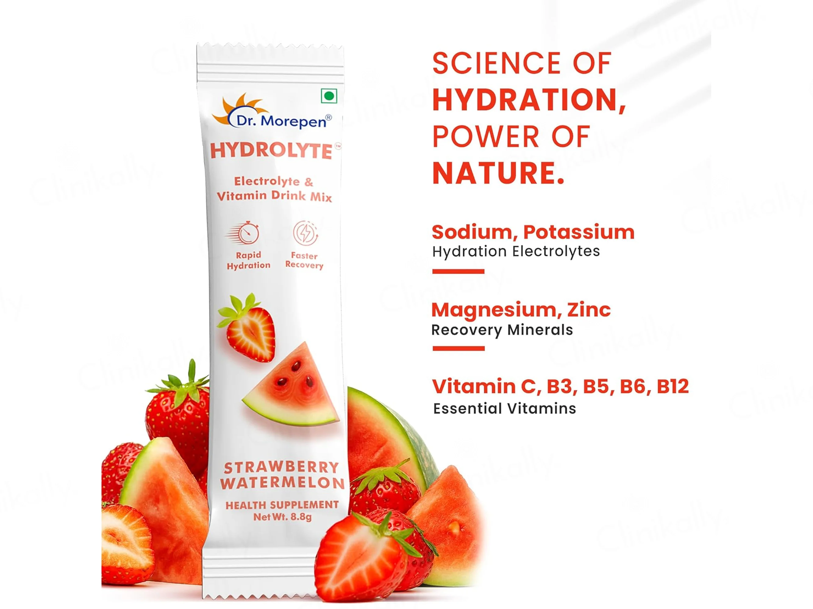 Dr. Morepen Hydrolyte Electrolyte & Vitamin Drink Mix - Image 4