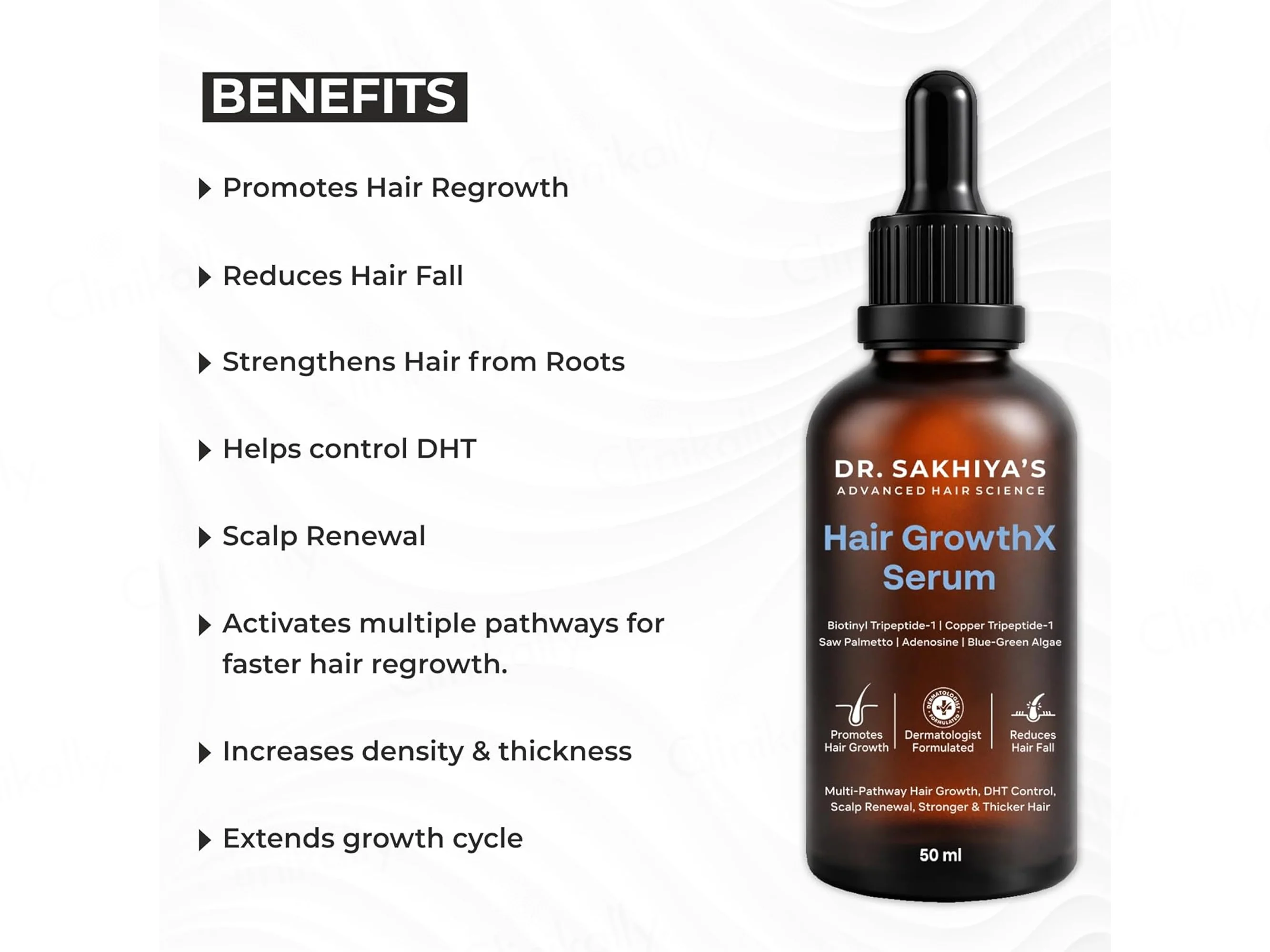 Dr. Sakhiya’s Hair GrowthX Serum - Image 3