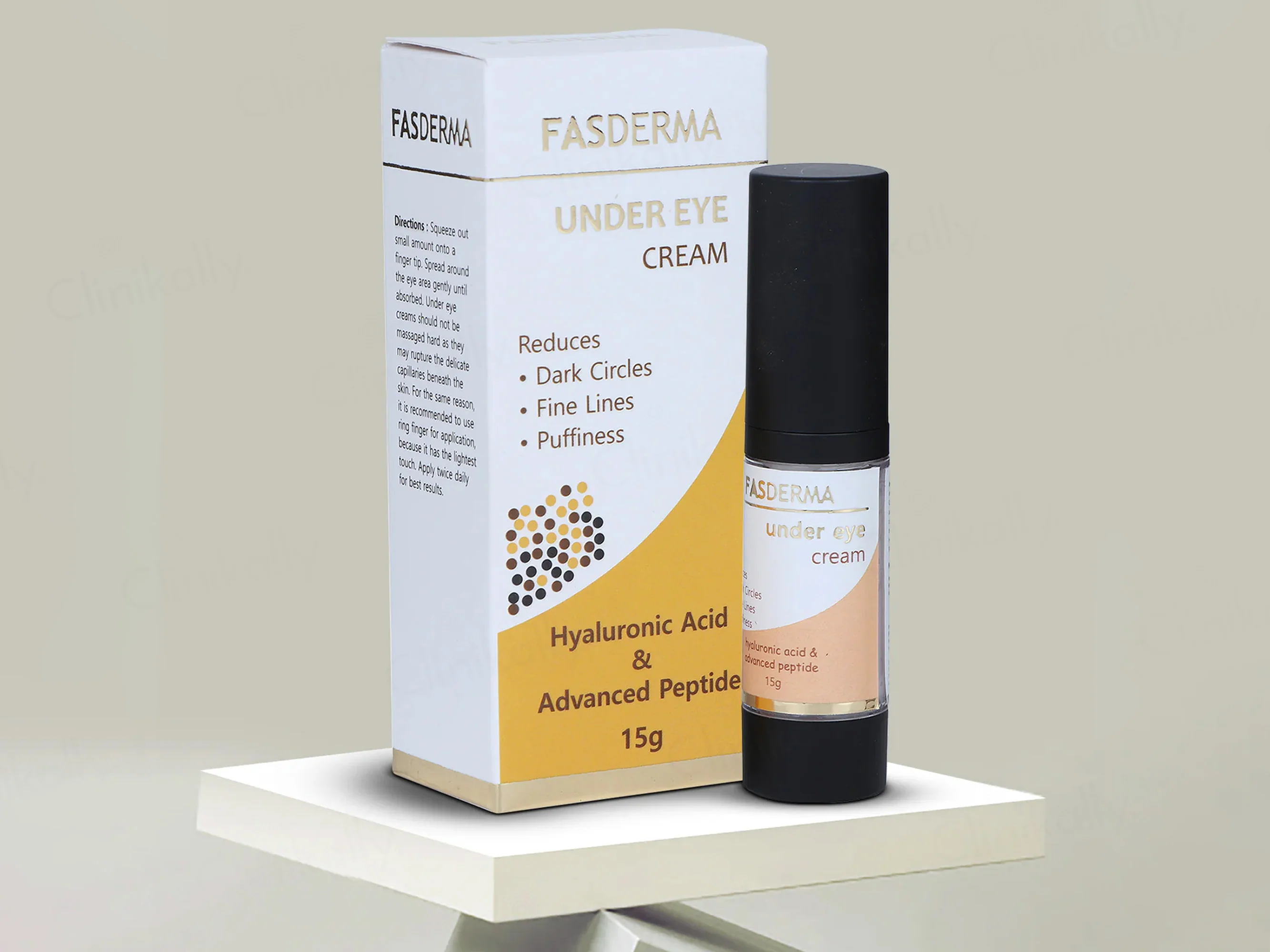 Fasderma Hyaluronic Acid & Advanced Peptide Under Eye Cream - Image 2