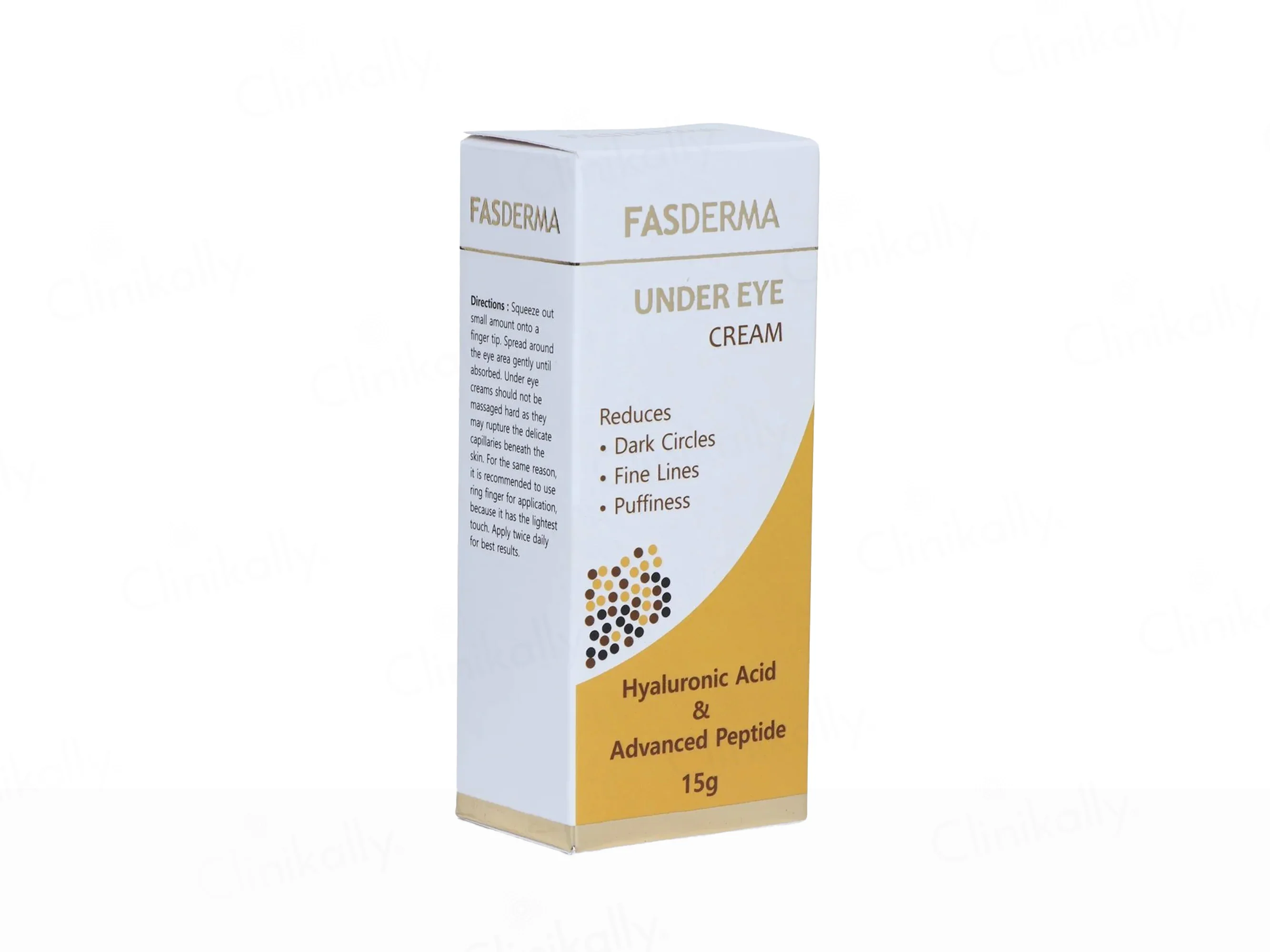 Fasderma Hyaluronic Acid & Advanced Peptide Under Eye Cream - Image 3