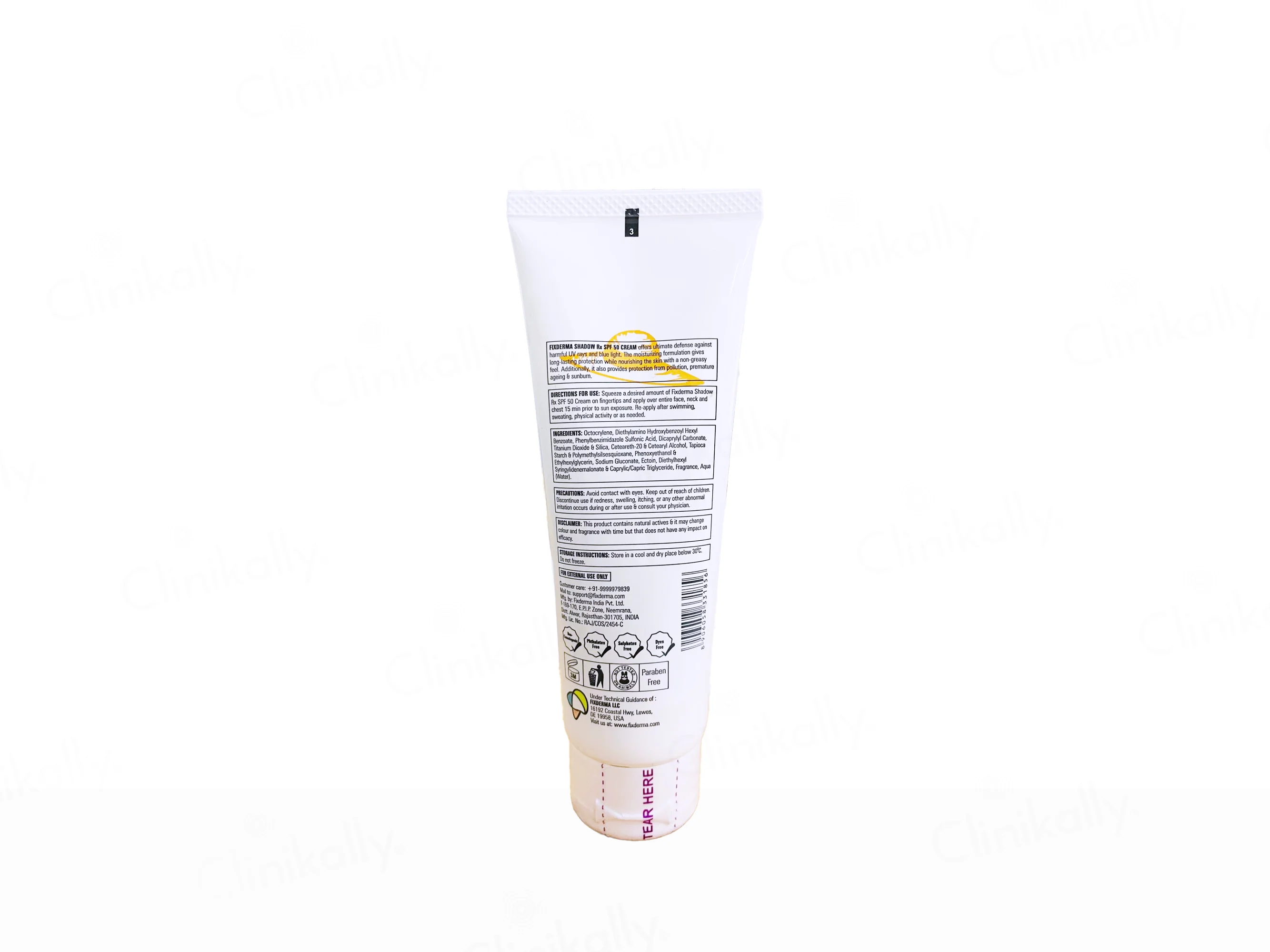Fixderma Shadow Rx Sunscreen Cream SPF 50 PA+++ - Image 3