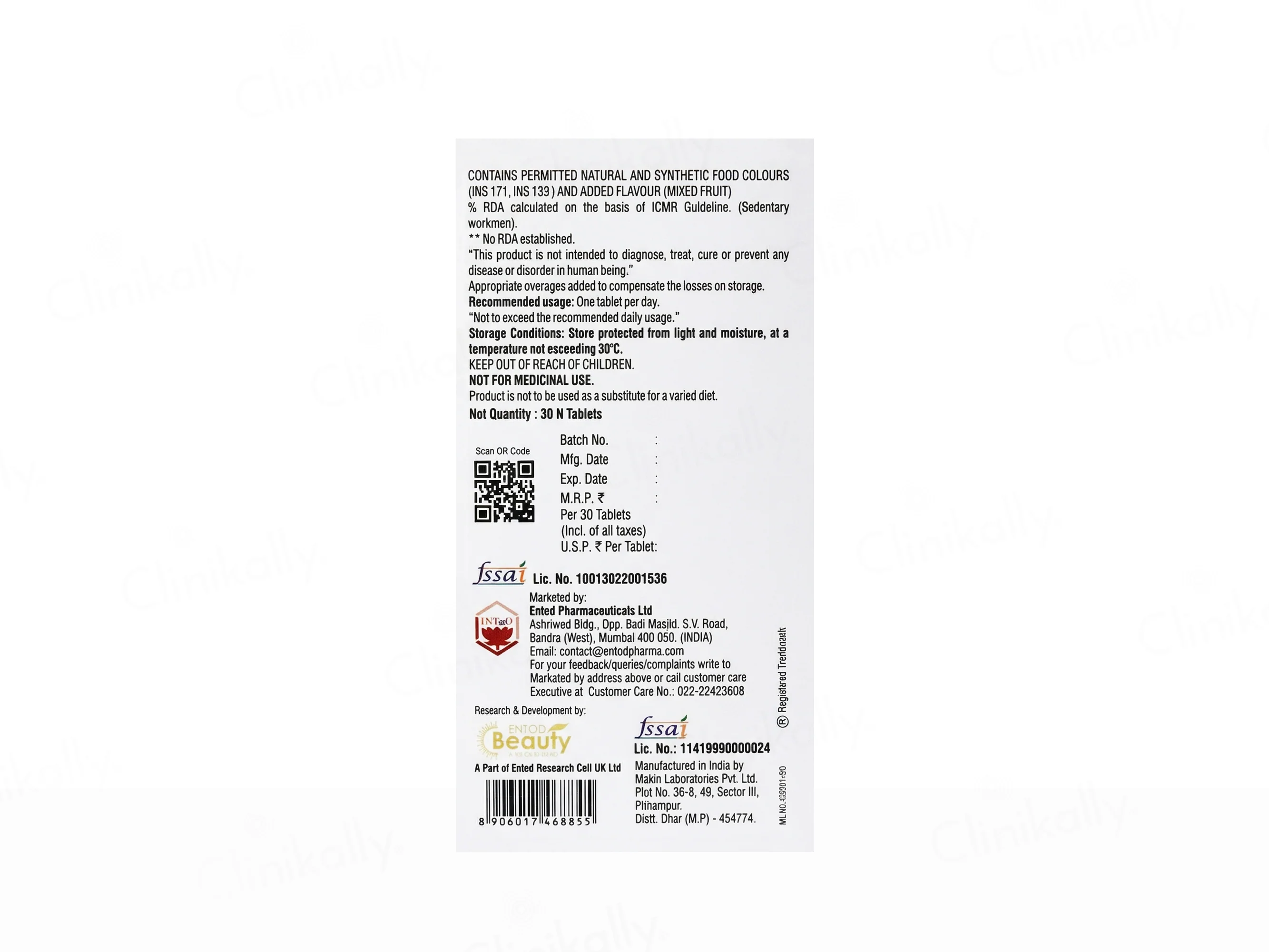 HairTop Men Nutraceutical Tablet - Image 3