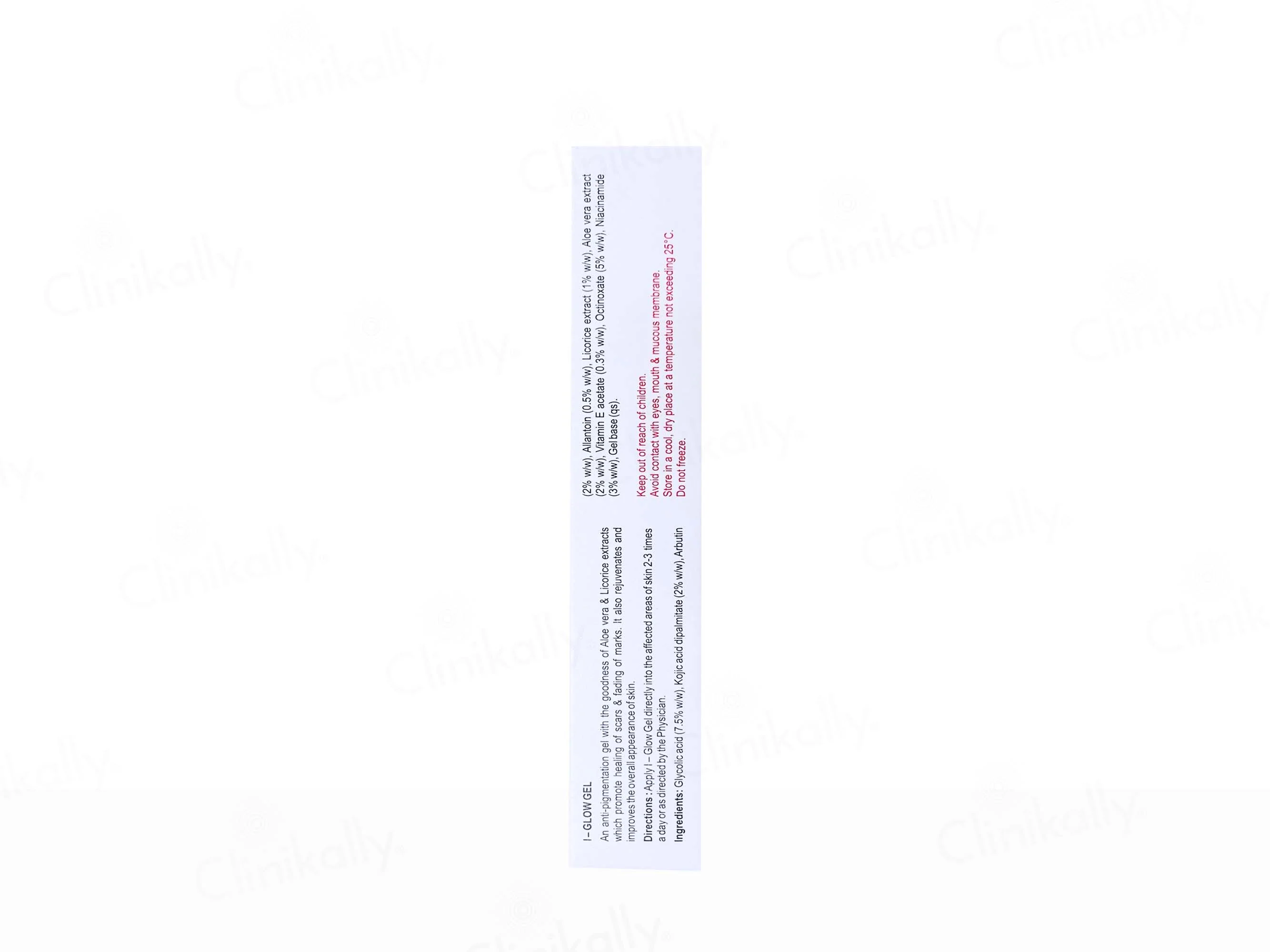I-Glow Skin Rejuvenating & Anti Pigmentation Gel - Image 4