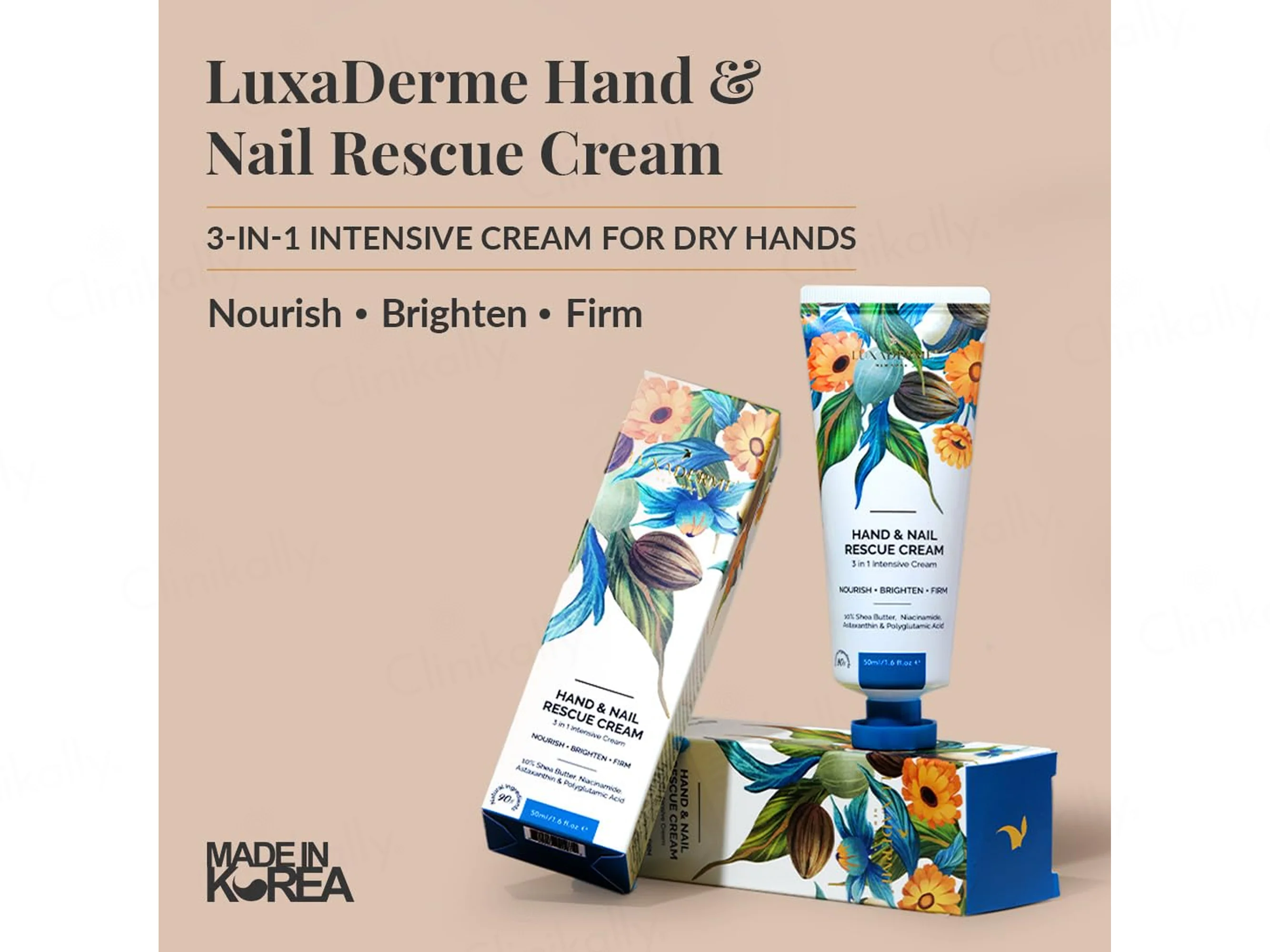 LuxaDerme Hand & Nail Rescue Cream - Image 3