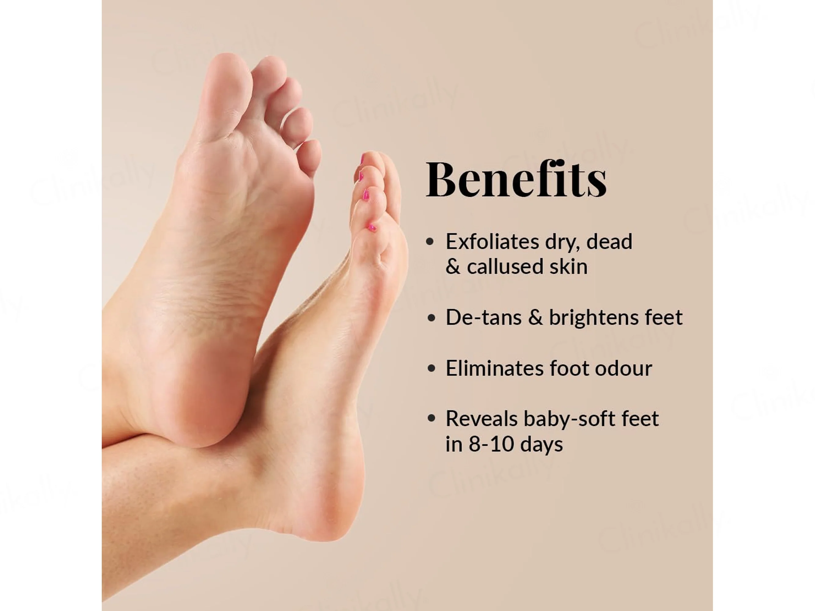 LuxaDerme Peeling & Exfoliating Foot Mask - Image 4