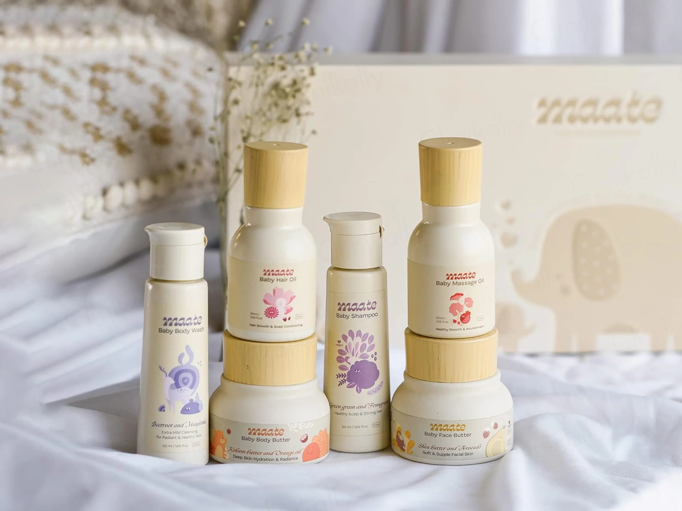 Maate Baby Skincare Wellness Box Gift Set - Image 5