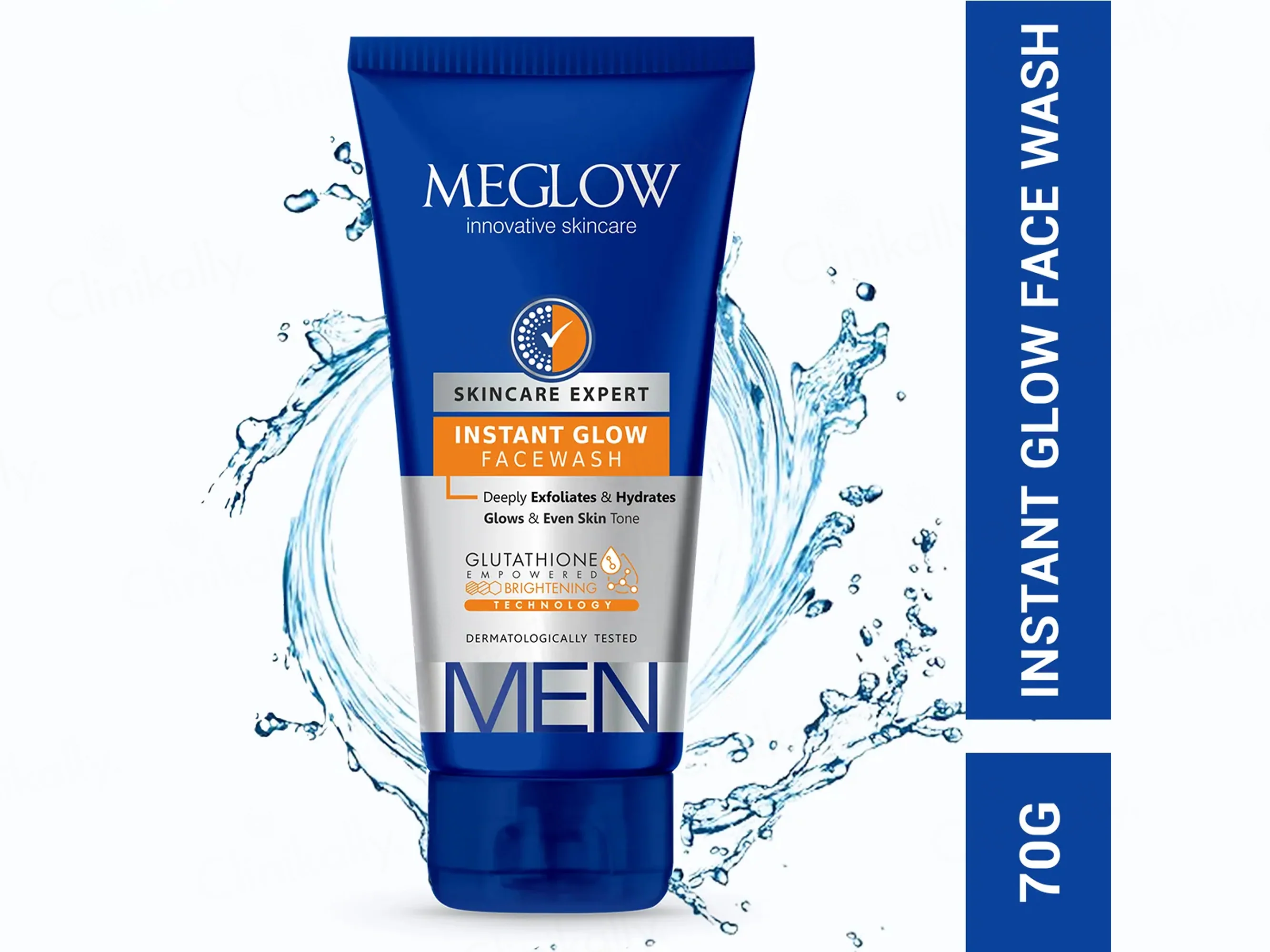 Meglow Instant Glow Face Wash For Men - Image 3