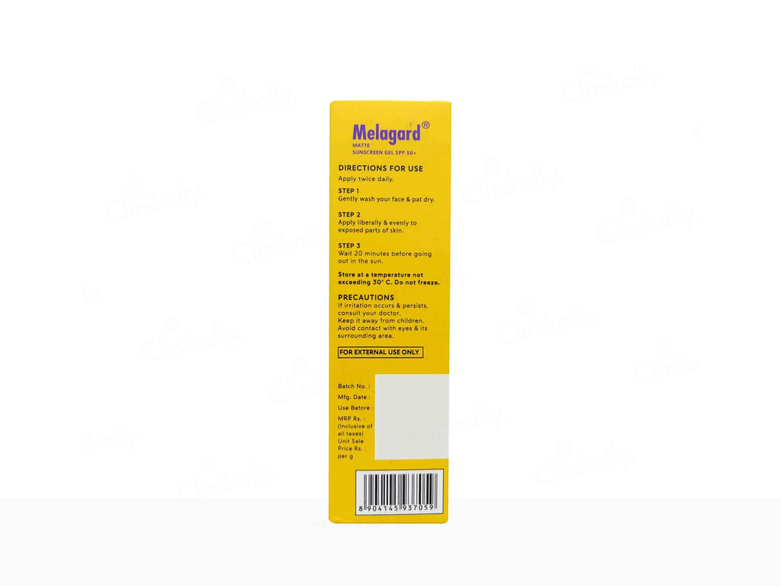 Melagard Matte Sunscreen Gel SPF 50+ PA+++ - Image 5