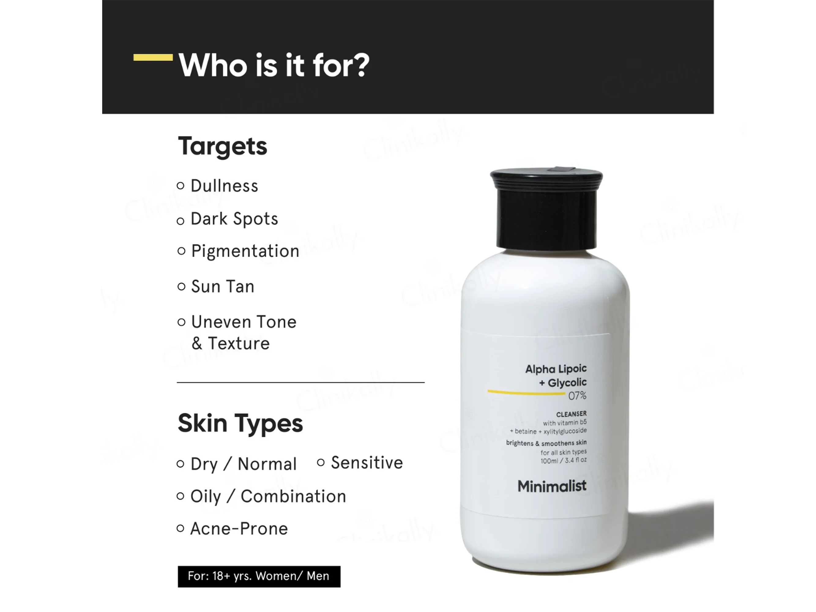 Minimalist 7% ALA & AHA Brightening Cleanser - Image 4