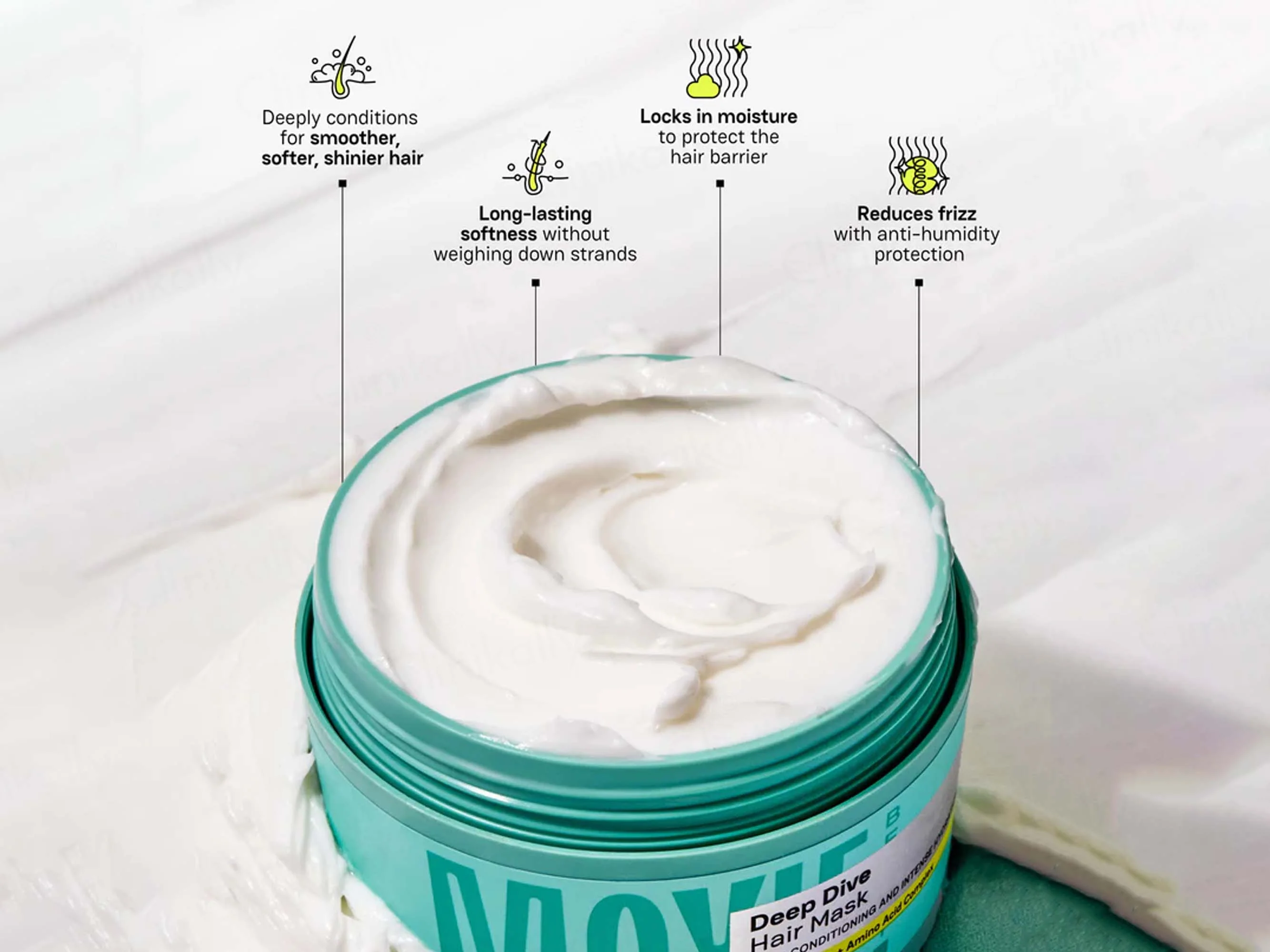 Moxie Beauty Deep Dive Hair Conditioning & Intense Hydration Mask - Image 4