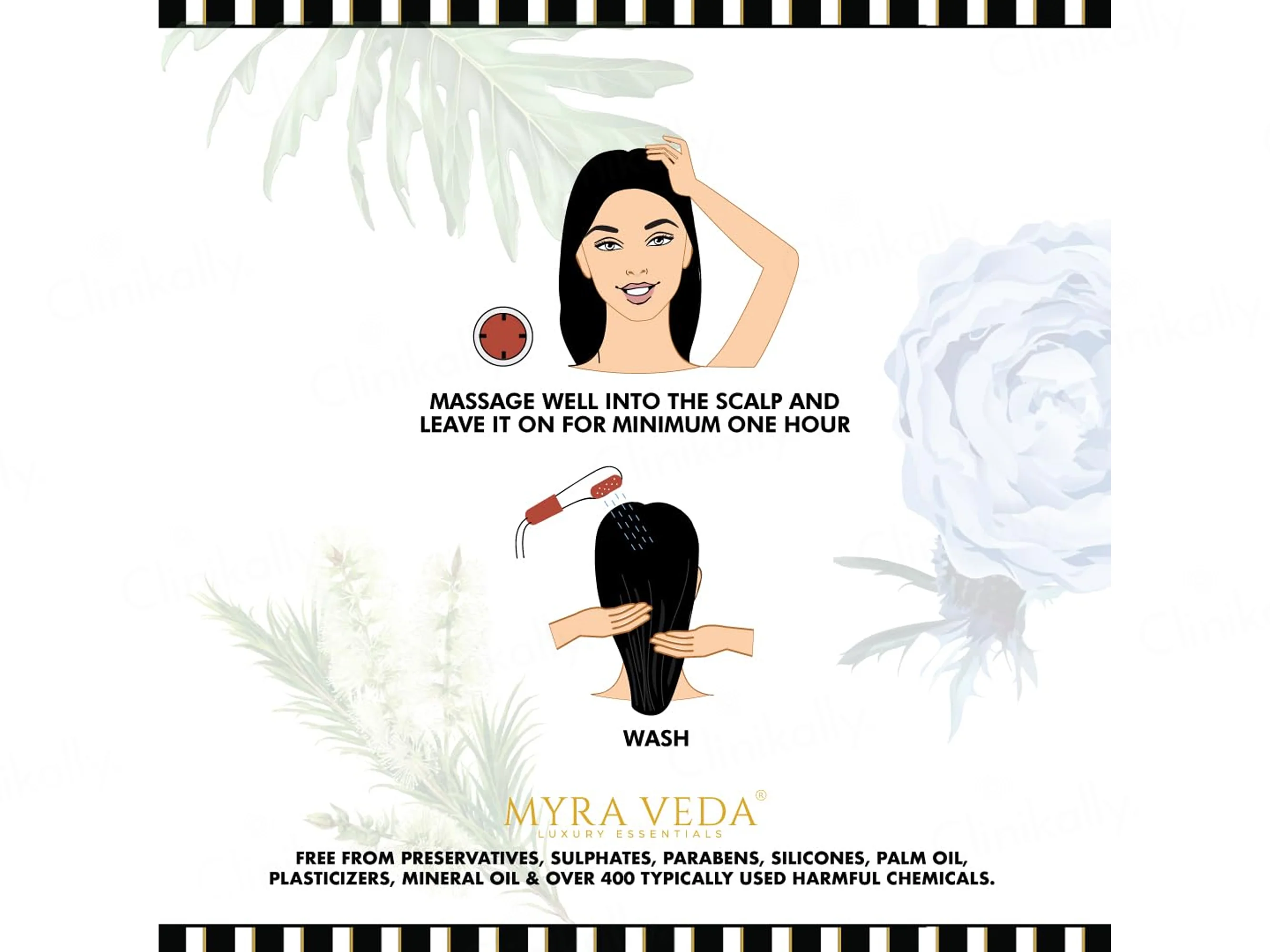 Myra Veda Milk Therapy Hair Oil - Image 3