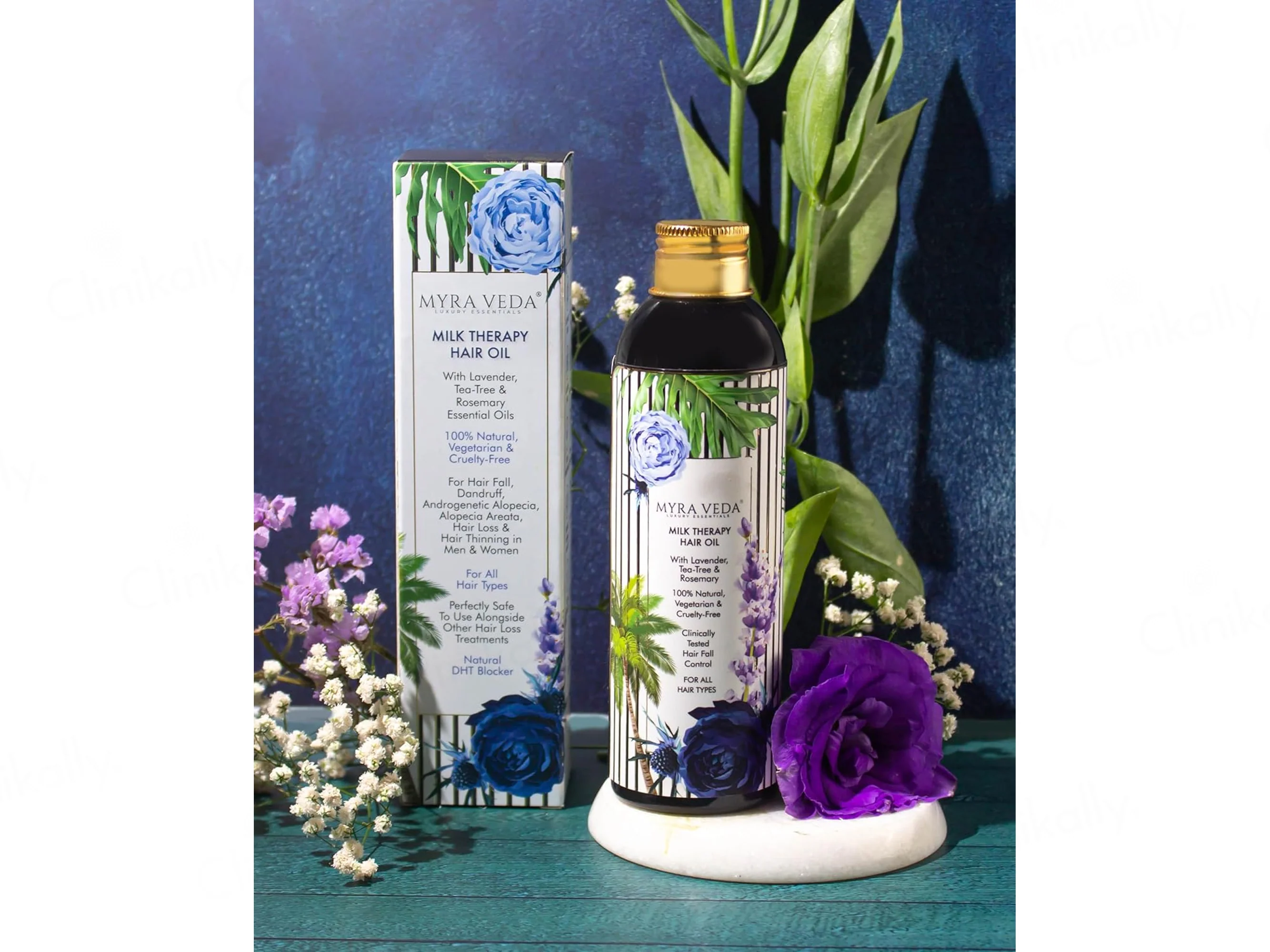 Myra Veda Milk Therapy Hair Oil - Image 6