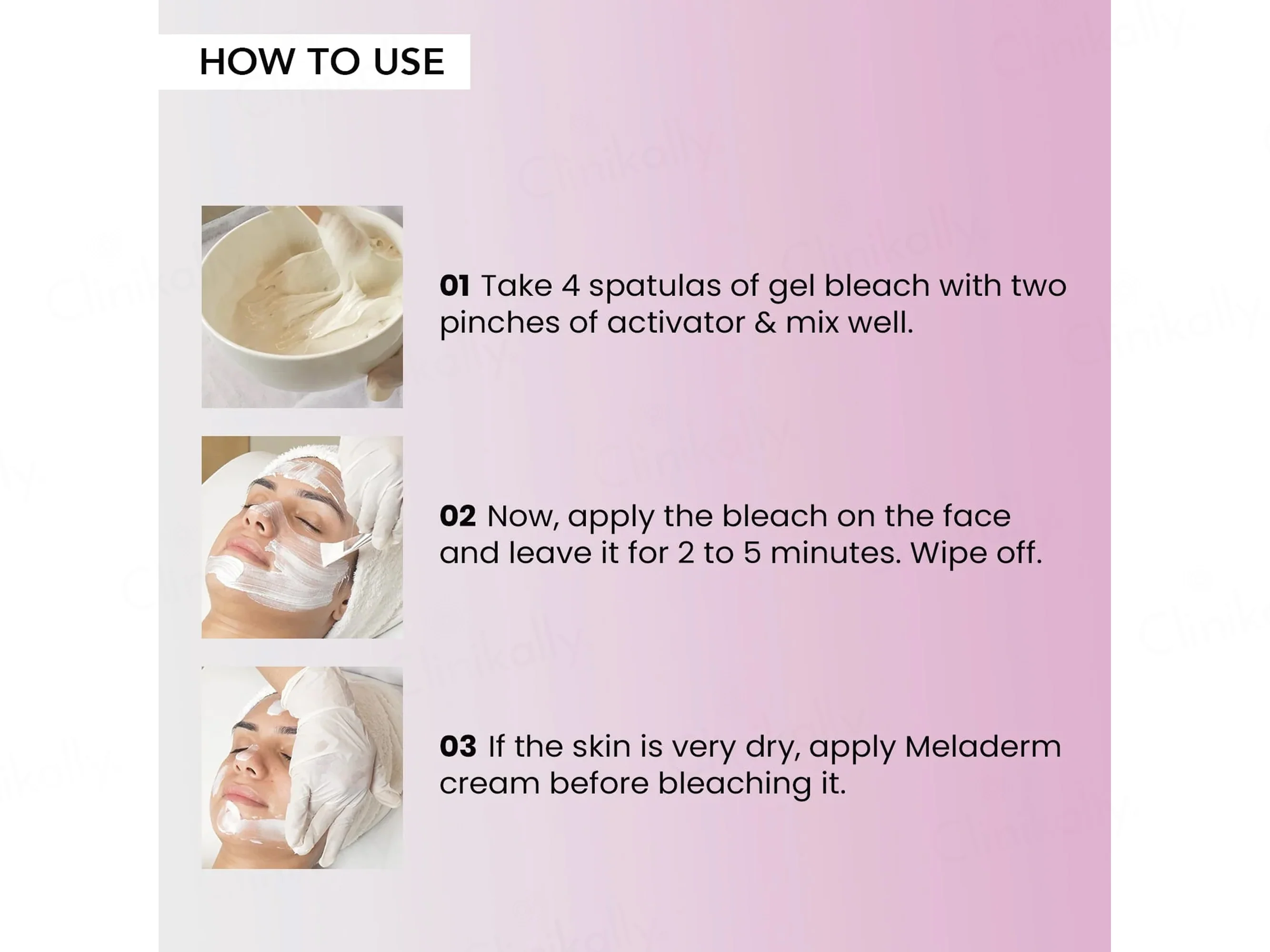 O3+ Meladerm Vitamin C Gel Bleach - Image 6