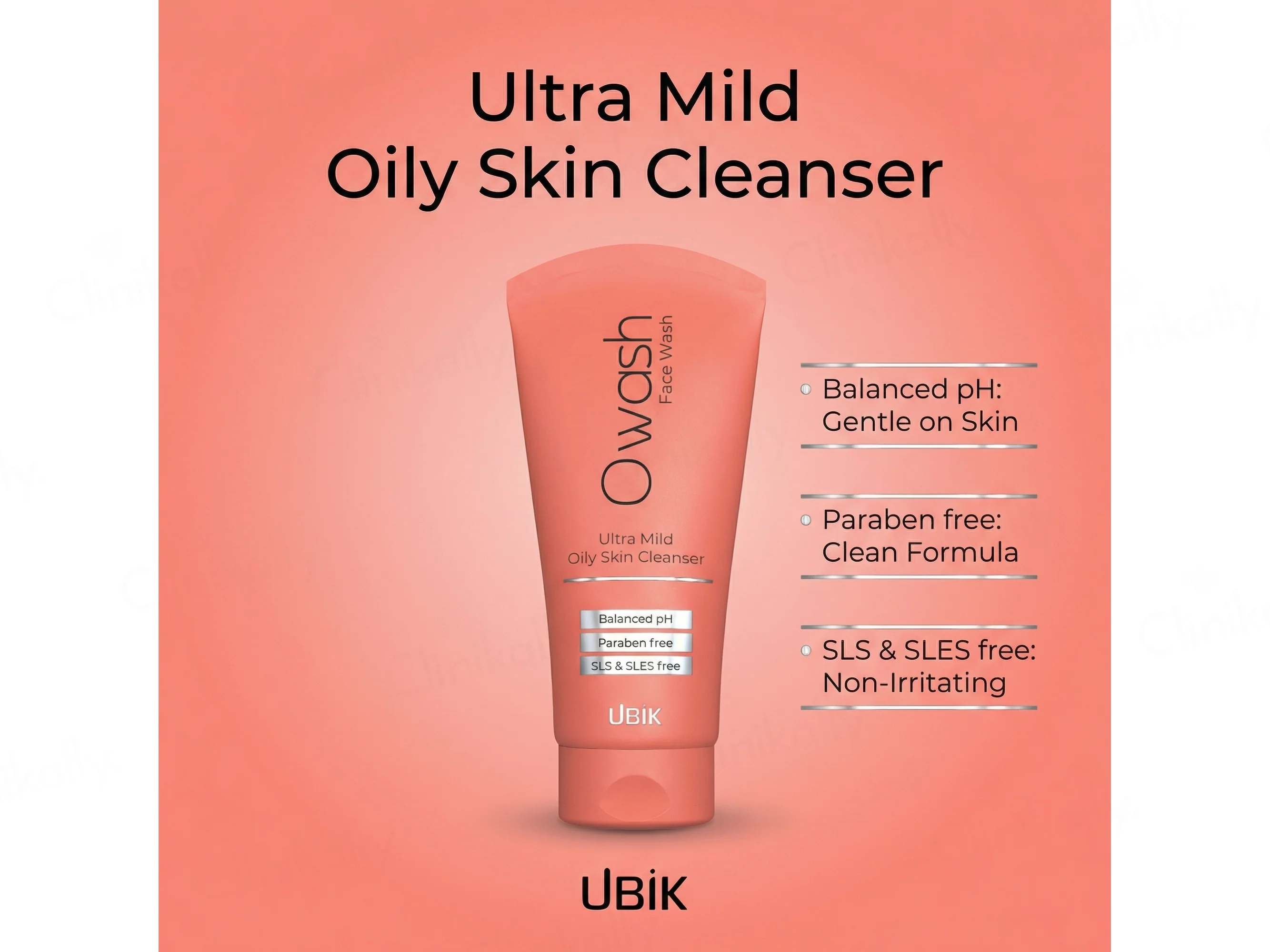 Owash Ultra Mild Oily Skin Wash - Image 3
