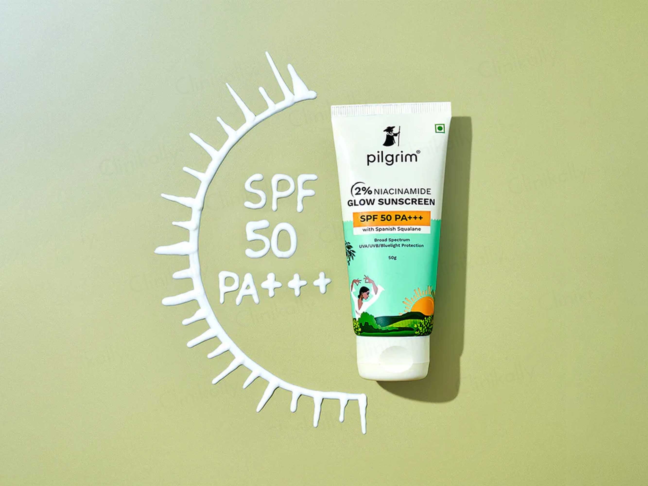 Pilgrim 2% Niacinamide Glow Sunscreen SPF 50 PA+++ - Image 2