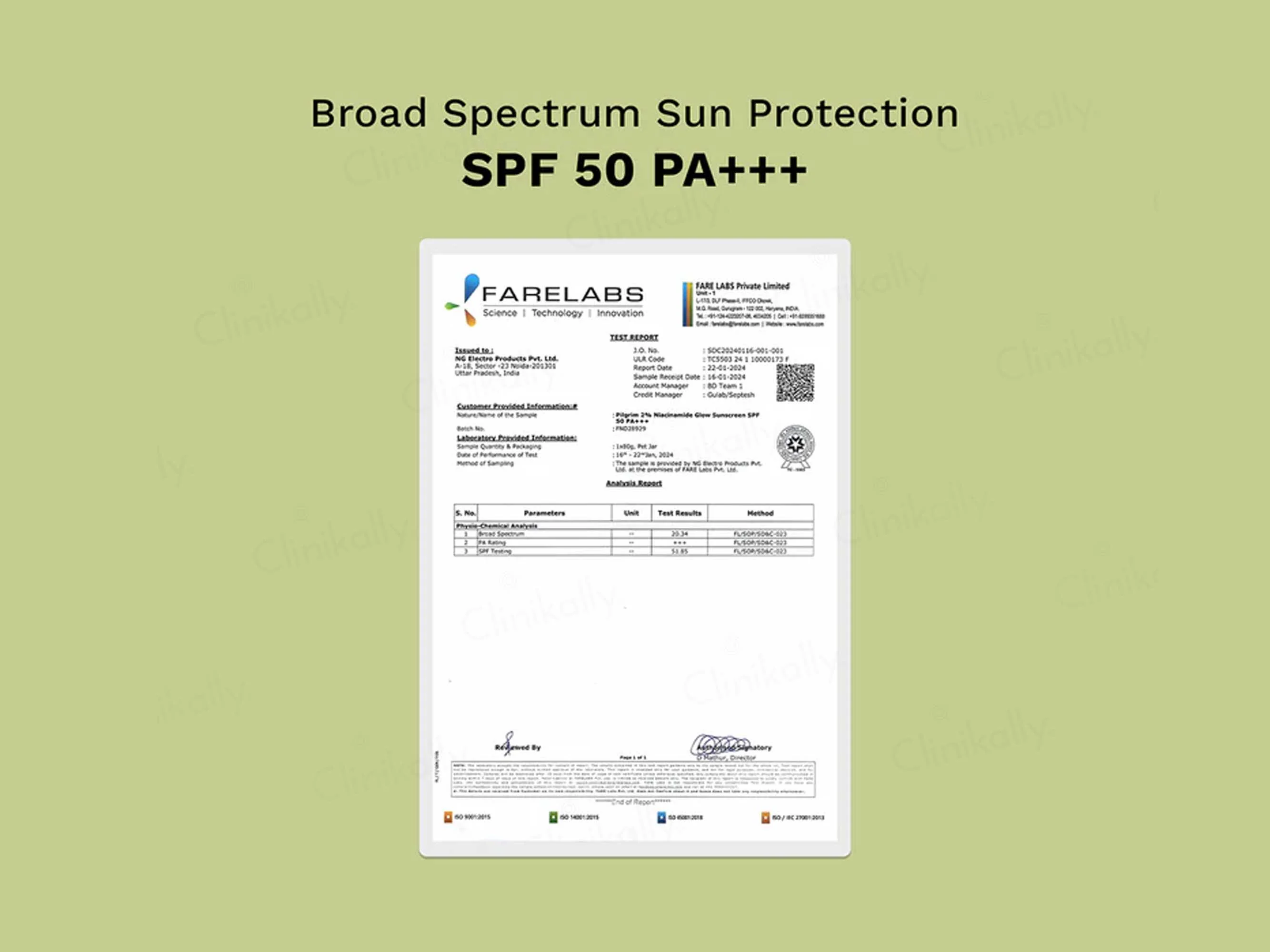 Pilgrim 2% Niacinamide Glow Sunscreen SPF 50 PA+++ - Image 3