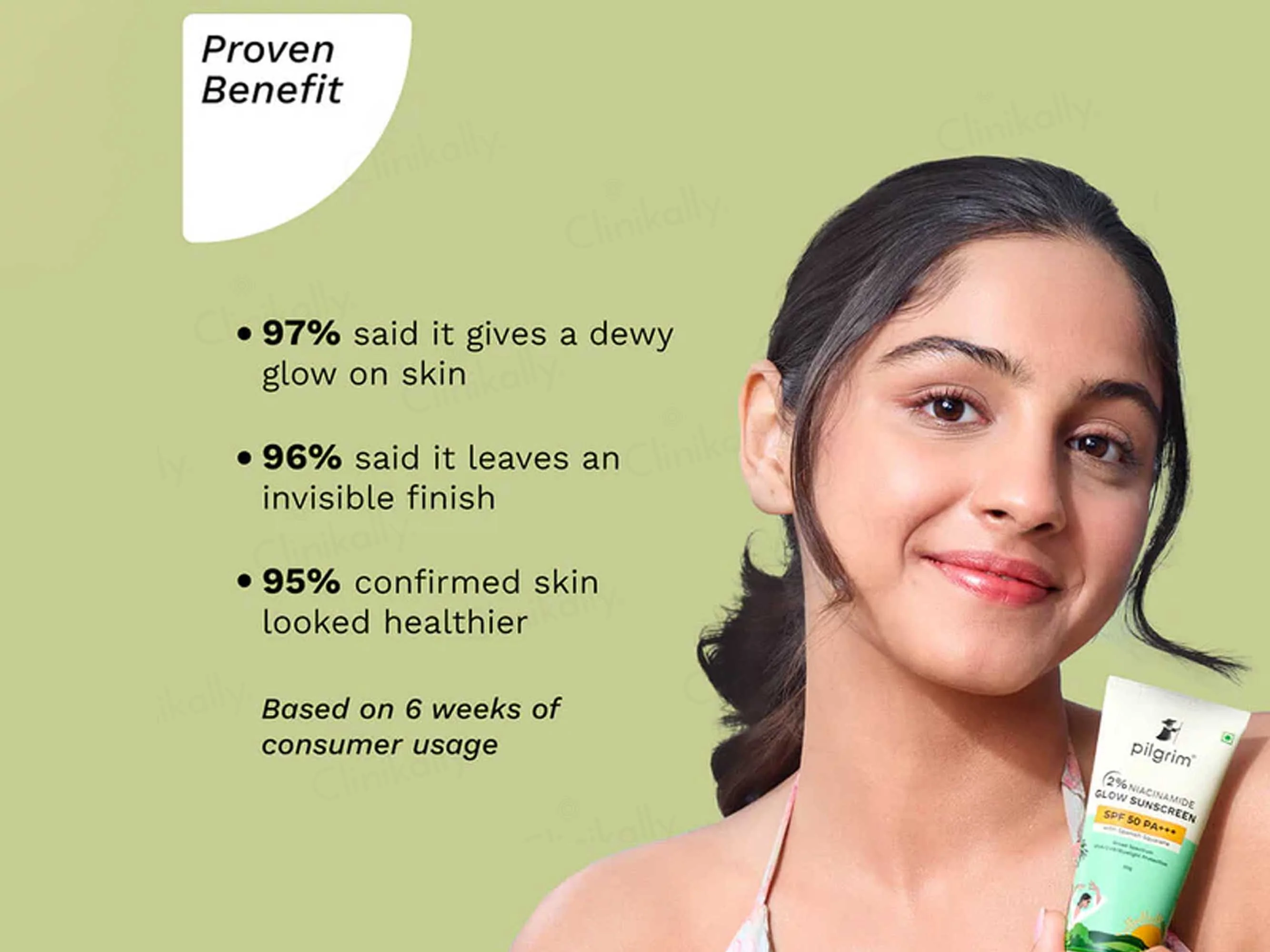 Pilgrim 2% Niacinamide Glow Sunscreen SPF 50 PA+++ - Image 7