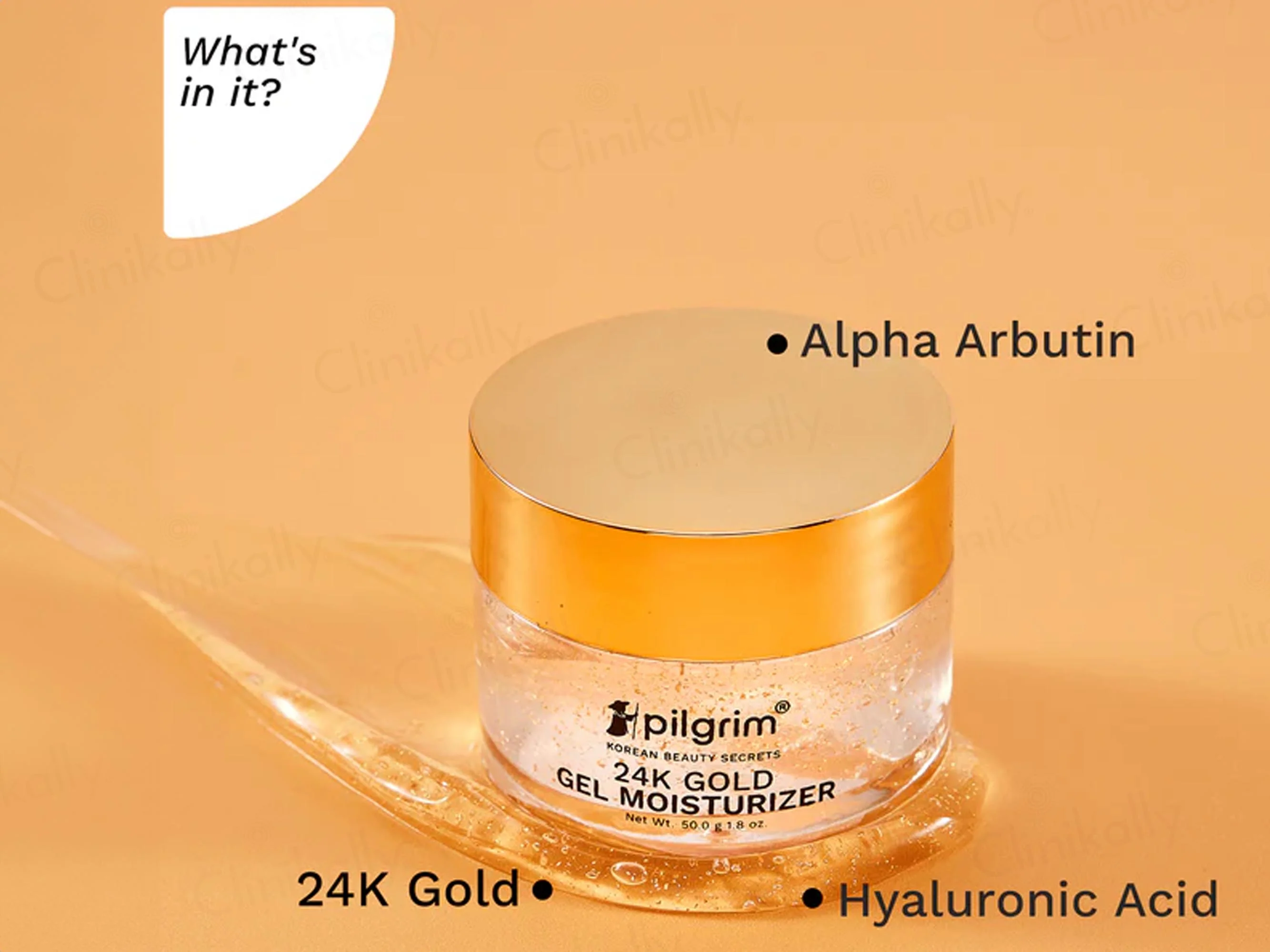 Pilgrim 24K Gold Gel Moisturizer - Image 3