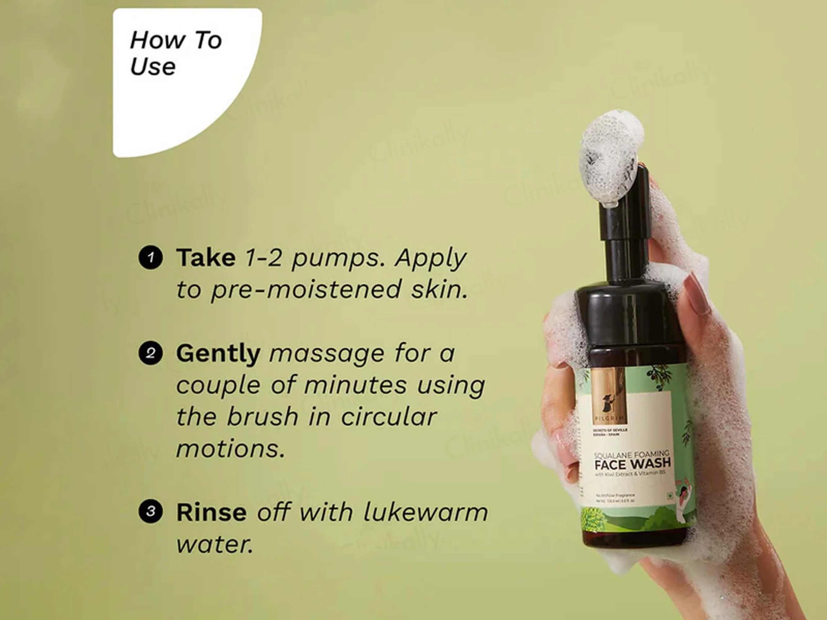 Pilgrim Squalane Foaming Face Wash - Image 6