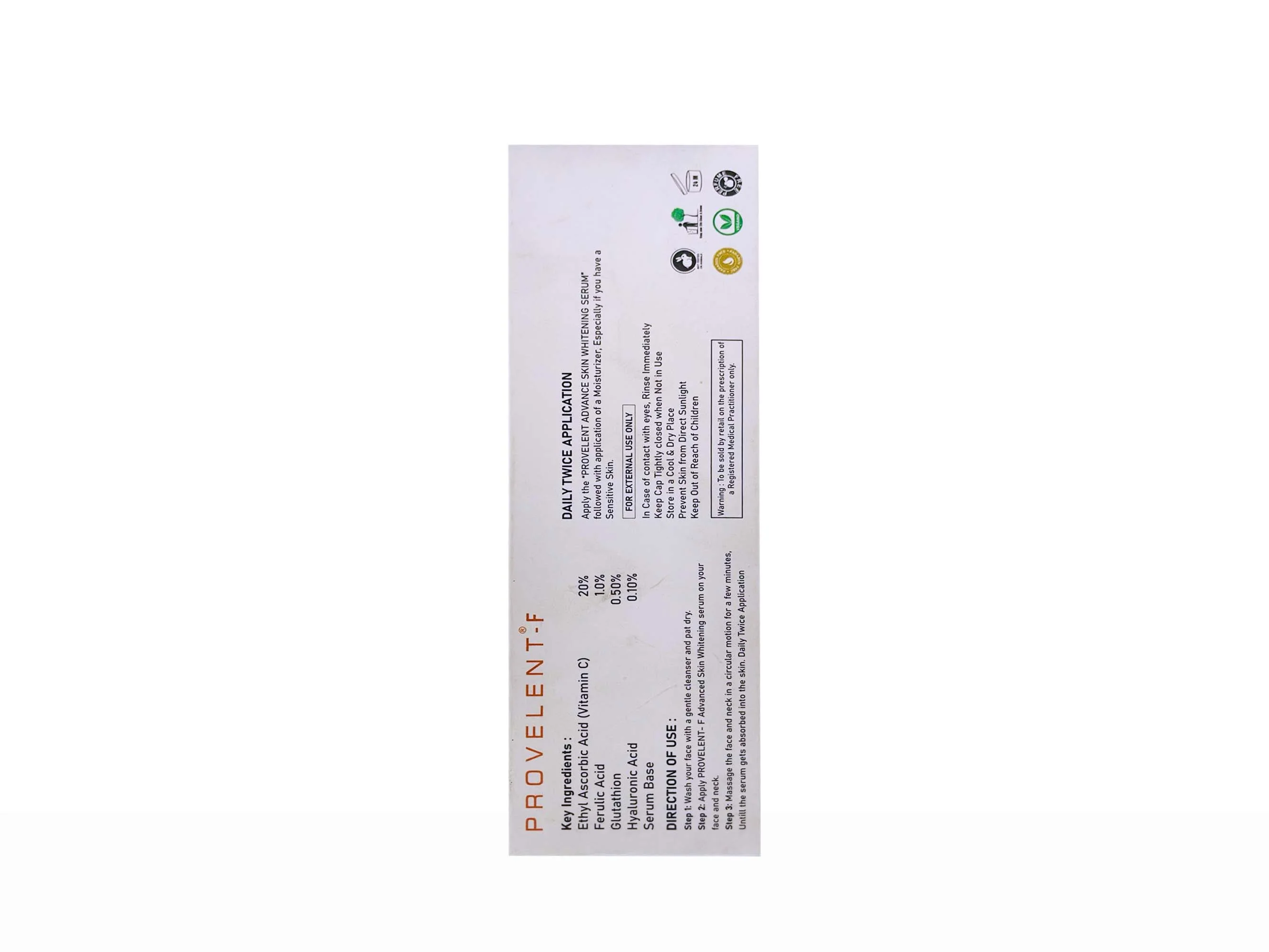 Provelent-F Vitamin C Serum - Image 2