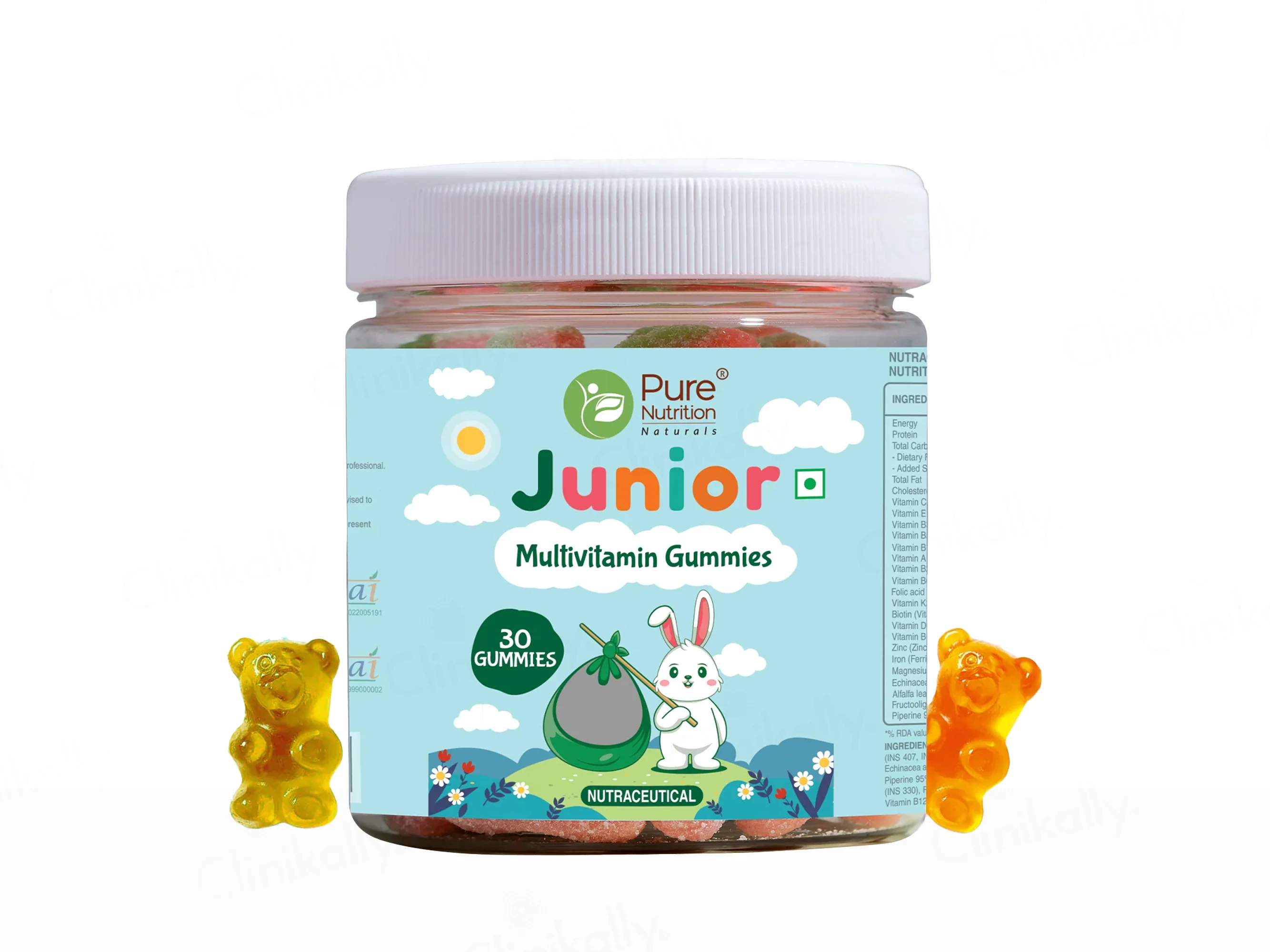 Pure Nutrition Junior Multivitamin Veg Gummies