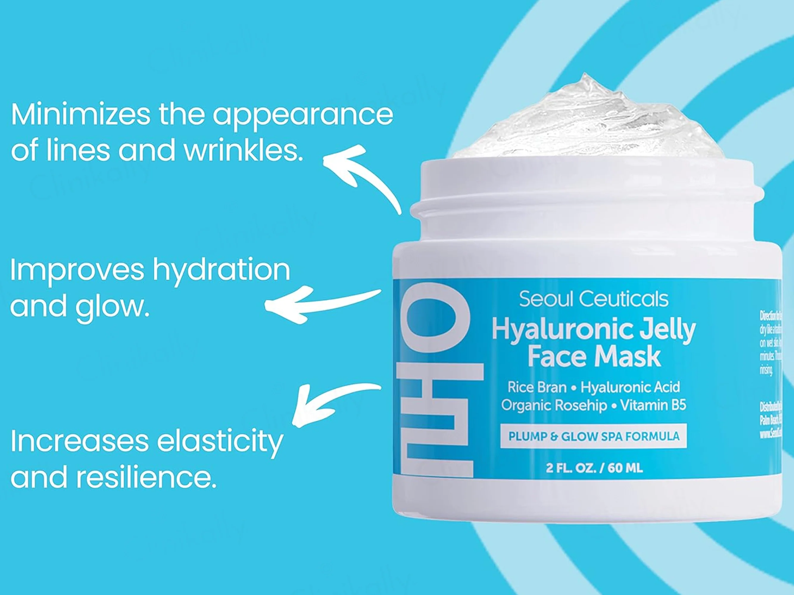 SeoulCeuticals Hyaluronic Jelly Face Mask - Image 2