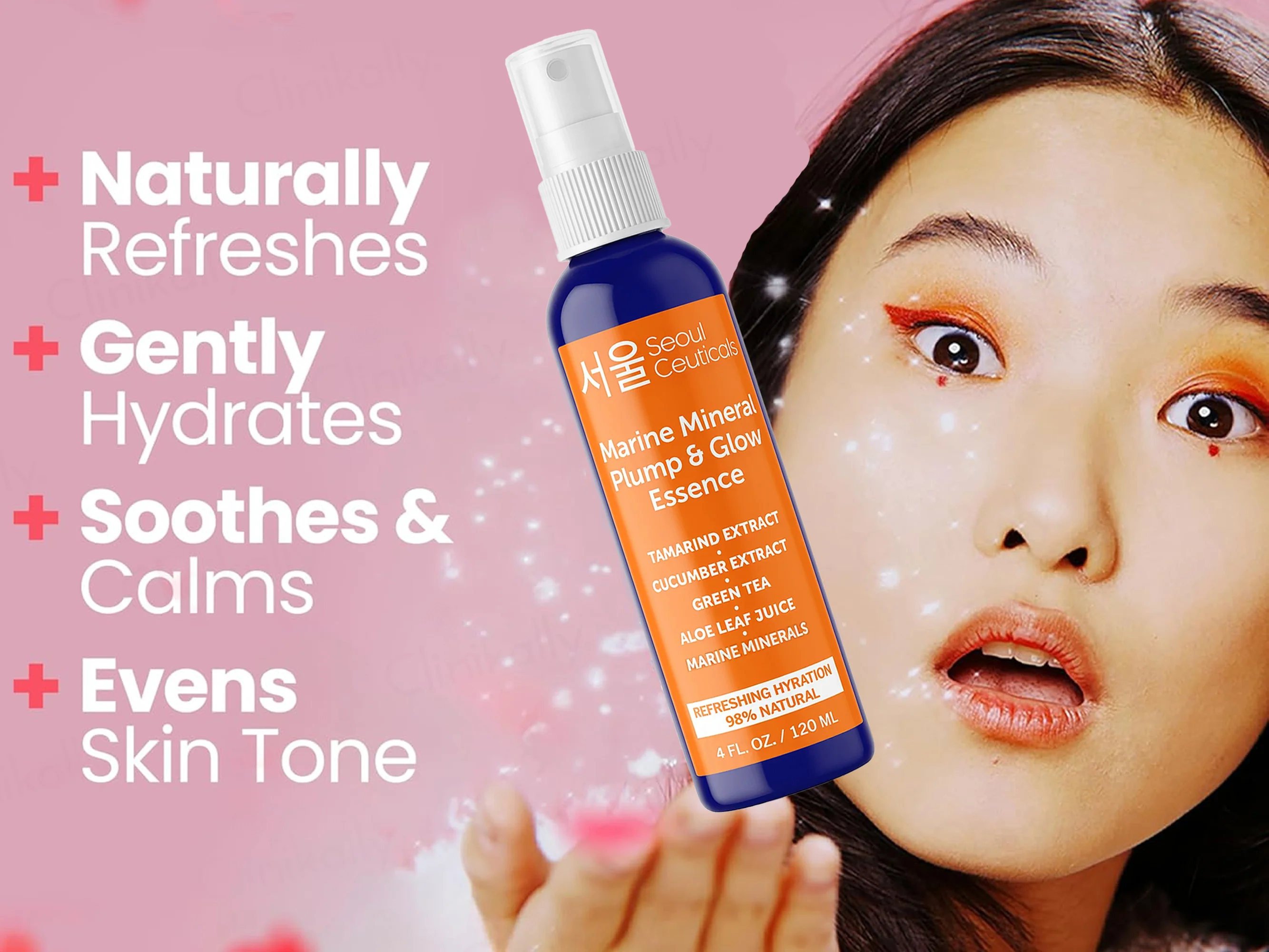 SeoulCeuticals Marine Mineral Plump & Glow Refreshing Hydration Essence - Image 2