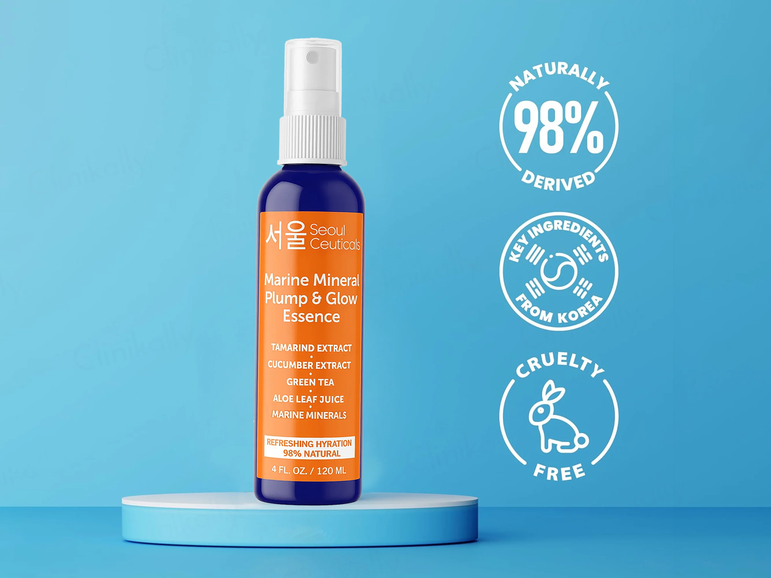 SeoulCeuticals Marine Mineral Plump & Glow Refreshing Hydration Essence - Image 5