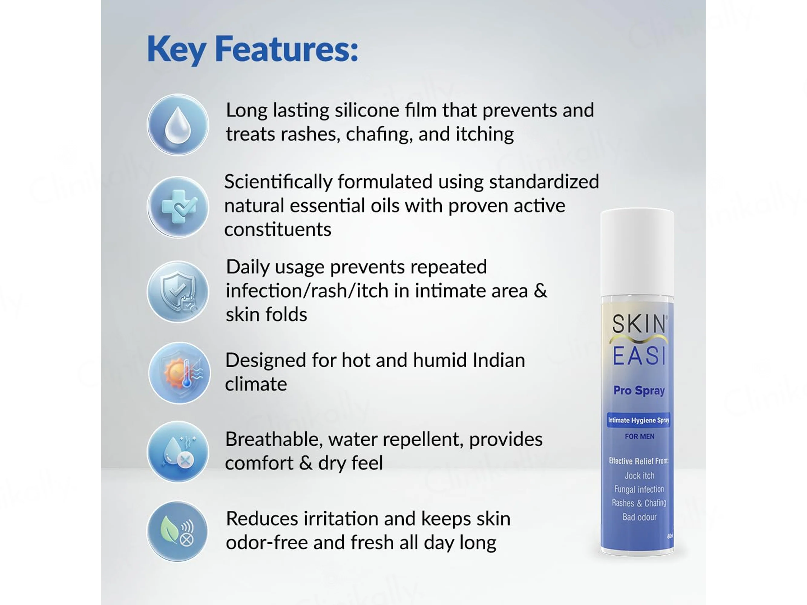 Skin Easi Intimate Hygiene Pro Spray For Men - Image 6
