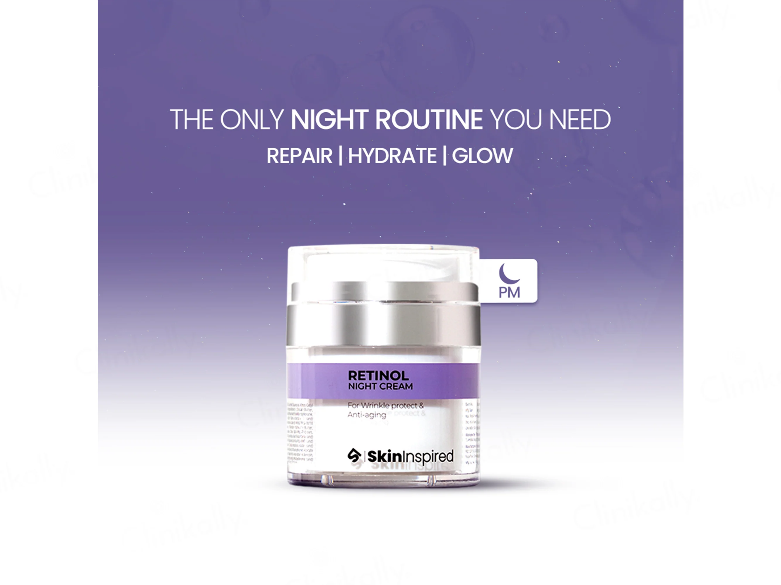 SkinInspired Retinol Anti-Aging Night Cream - Image 2