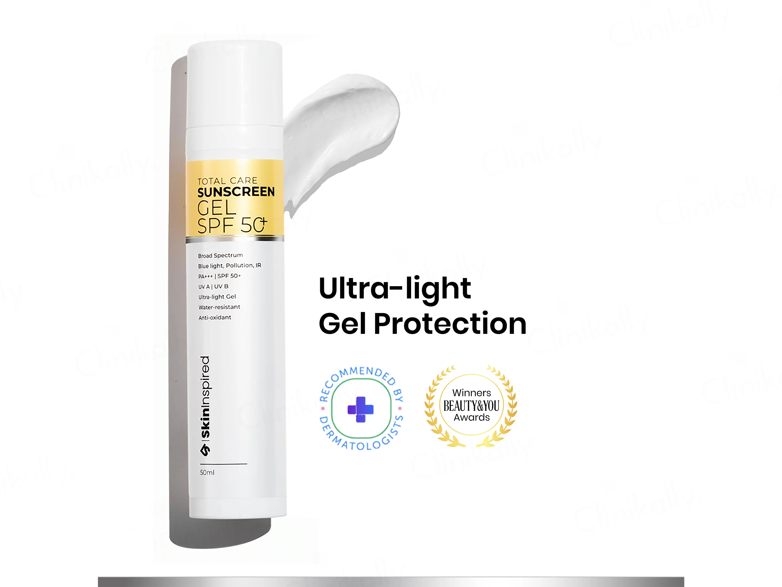 SkinInspired Total Care Ultra-Light Sunscreen Gel - Image 2